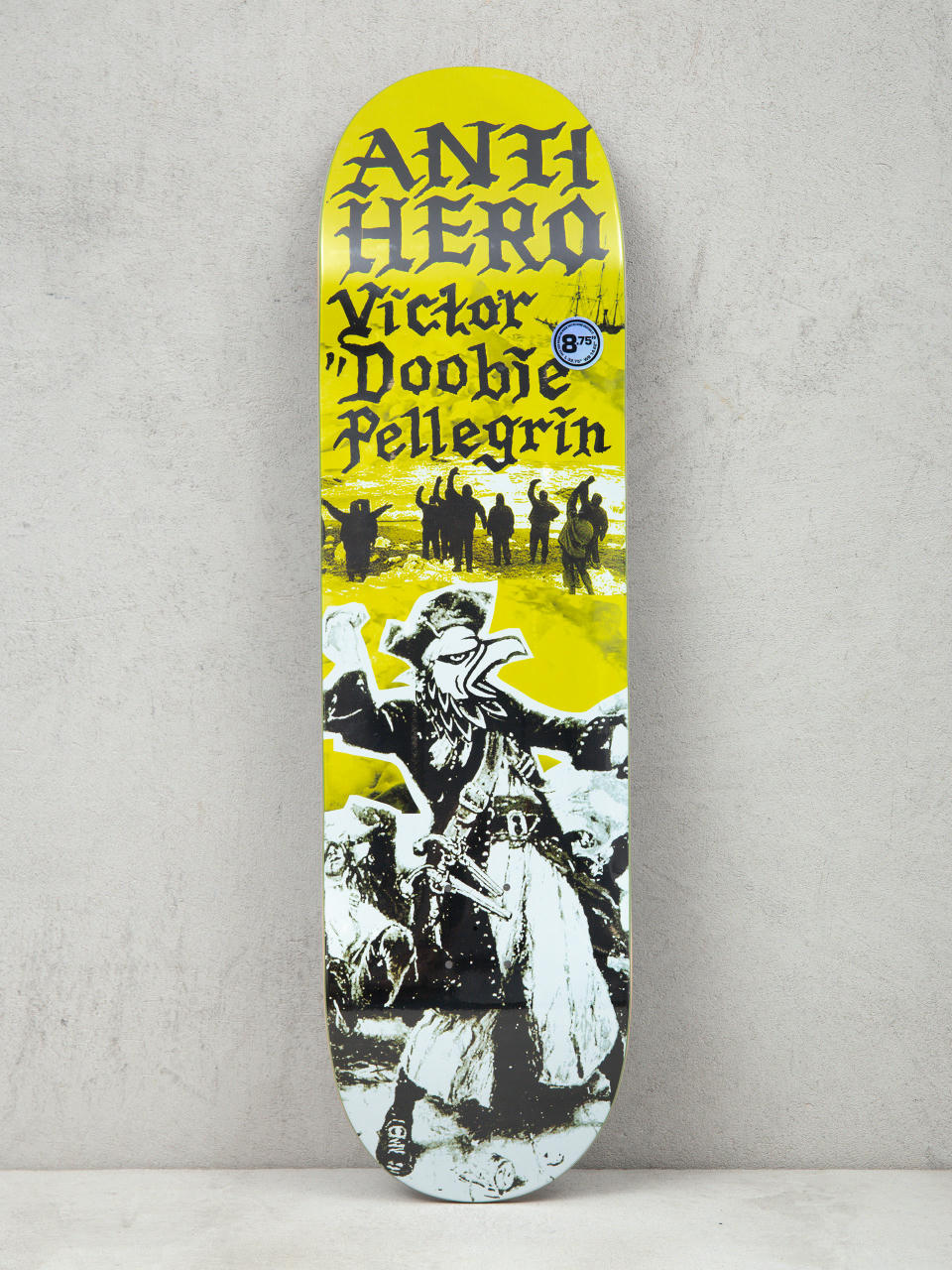 Deck Antihero Doobie Wild Unkwn (yellow)