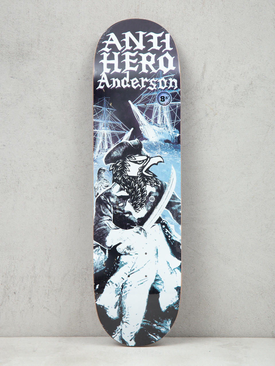 Deck Antihero Ba Wild Unkwn (black/blue)