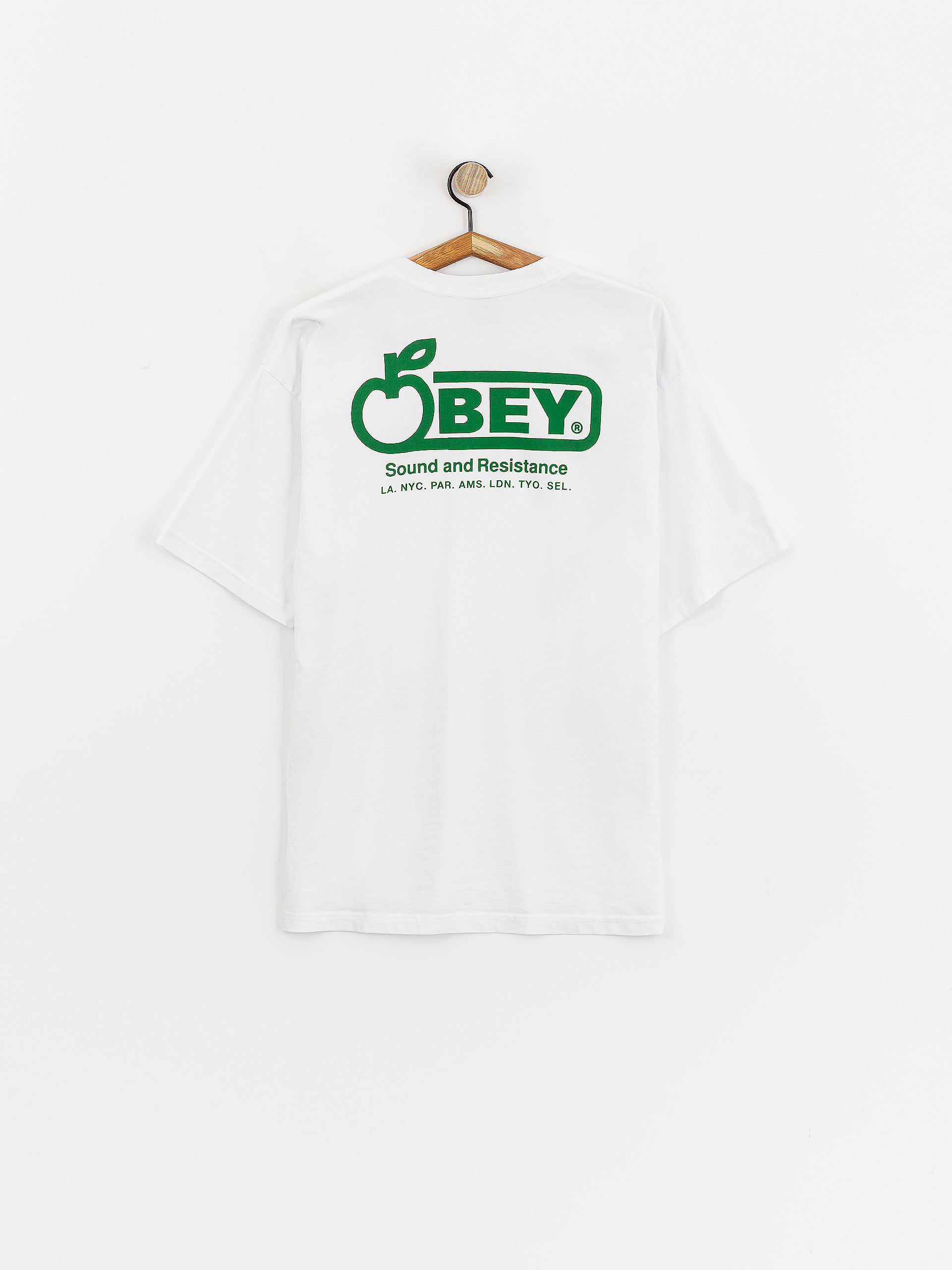 T-shirt OBEY Sound & Resistance (white)