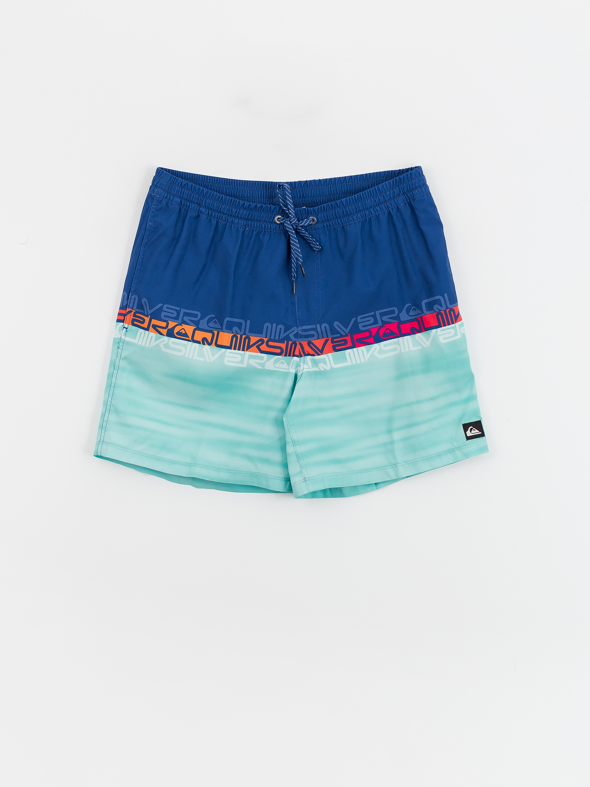 Szorty Quiksilver Everyday Wordblock Volley 17 (monaco blue)