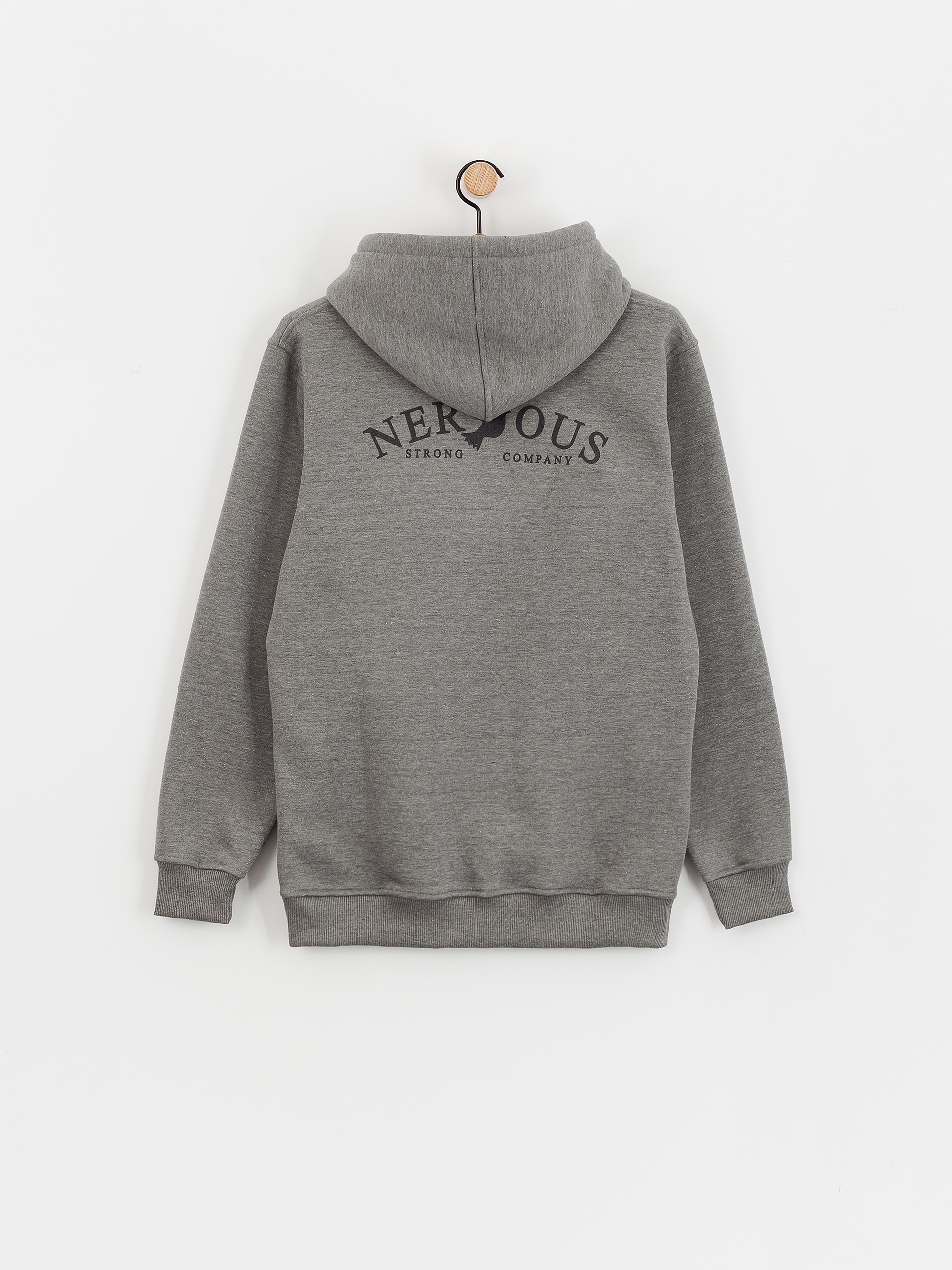 Bluza z kapturem Nervous Small Classic Arc HD (light heather)