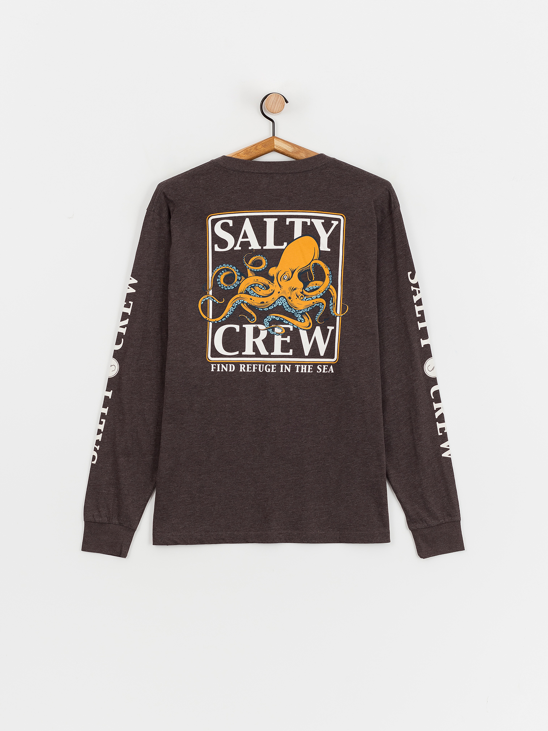 Longsleeve Salty Crew Ink Slinger Standard (charcoal heather)