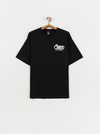 T-shirt OBEY Sound & Resistance (jet black)