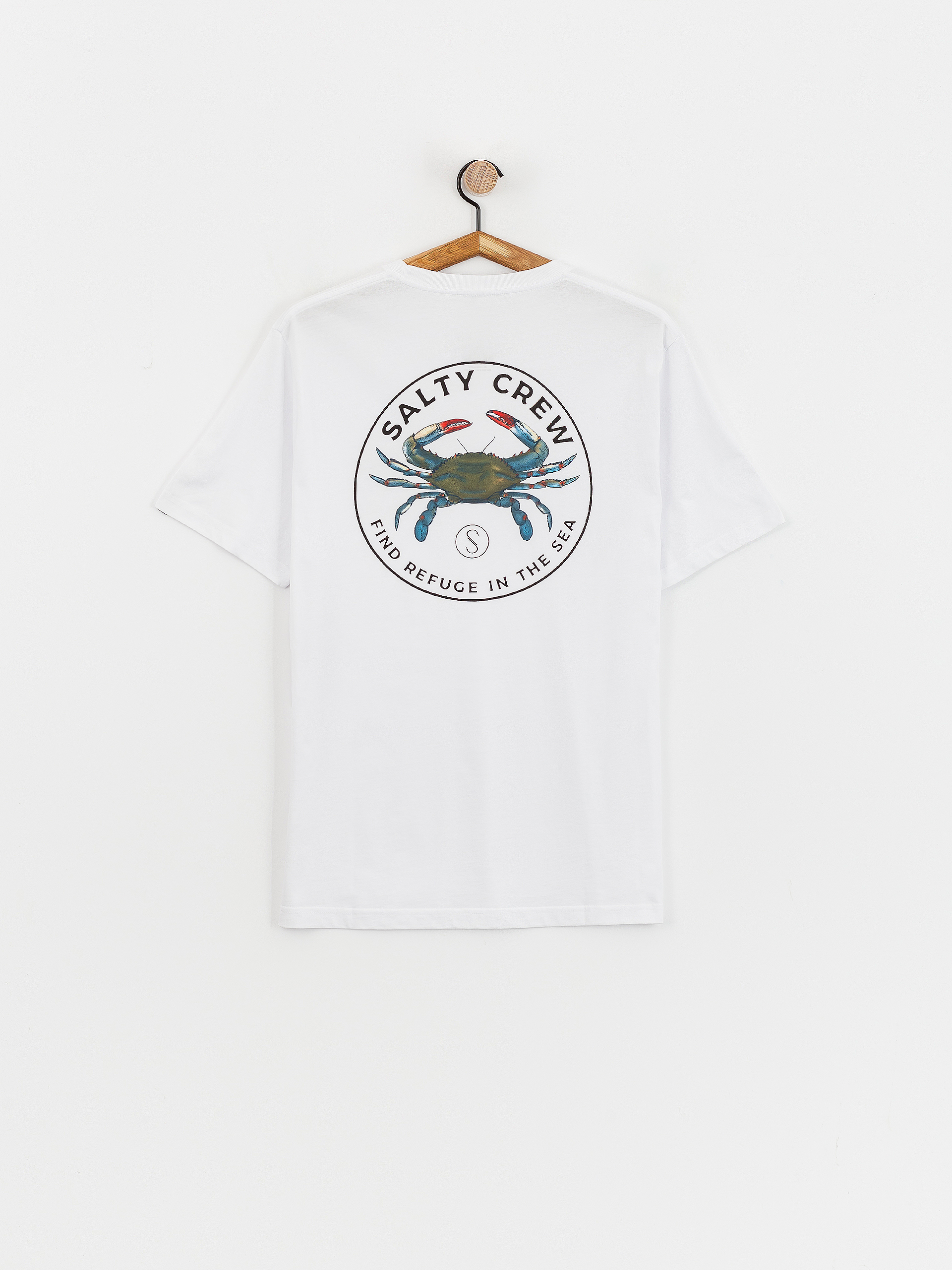 T-shirt Salty Crew Blue Crabber Premium (white)