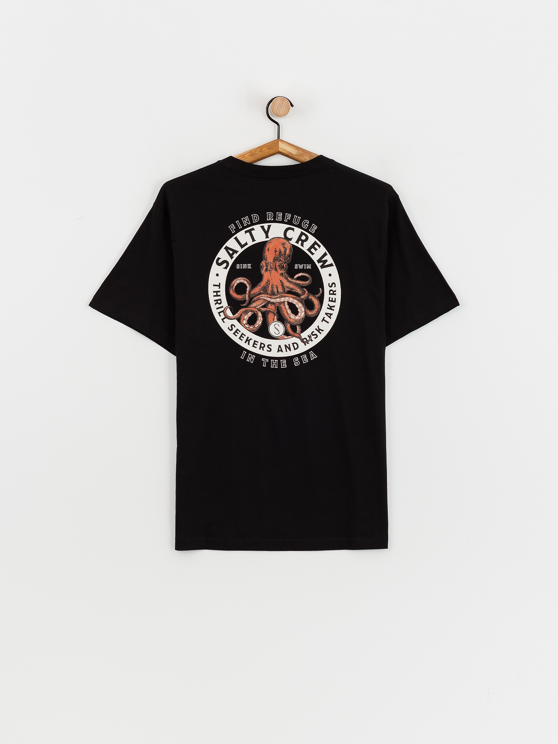 T-shirt Salty Crew Deep Reach Premium (black)