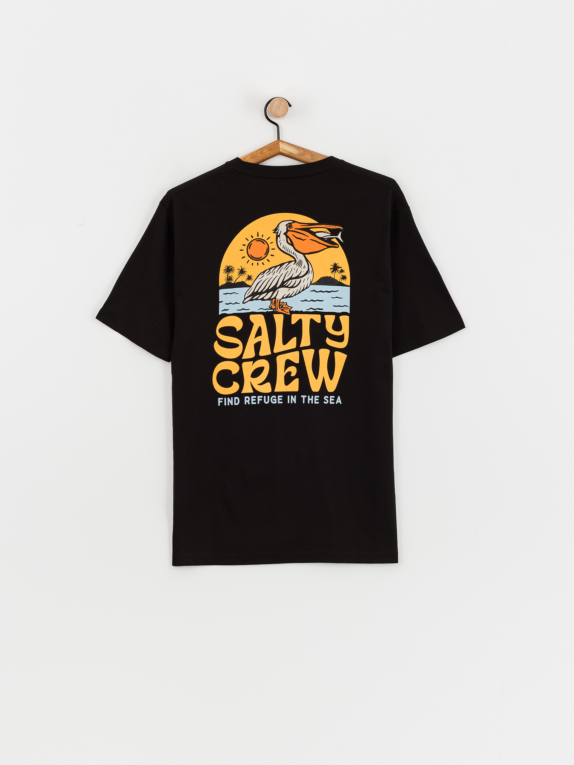 T-shirt Salty Crew Seaside Standard (black)