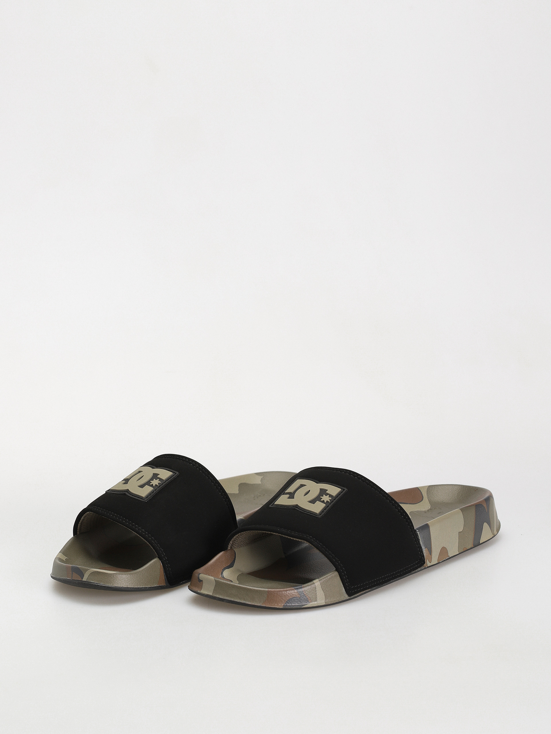 Klapki DC Dc Slide Se (white/black/camo)