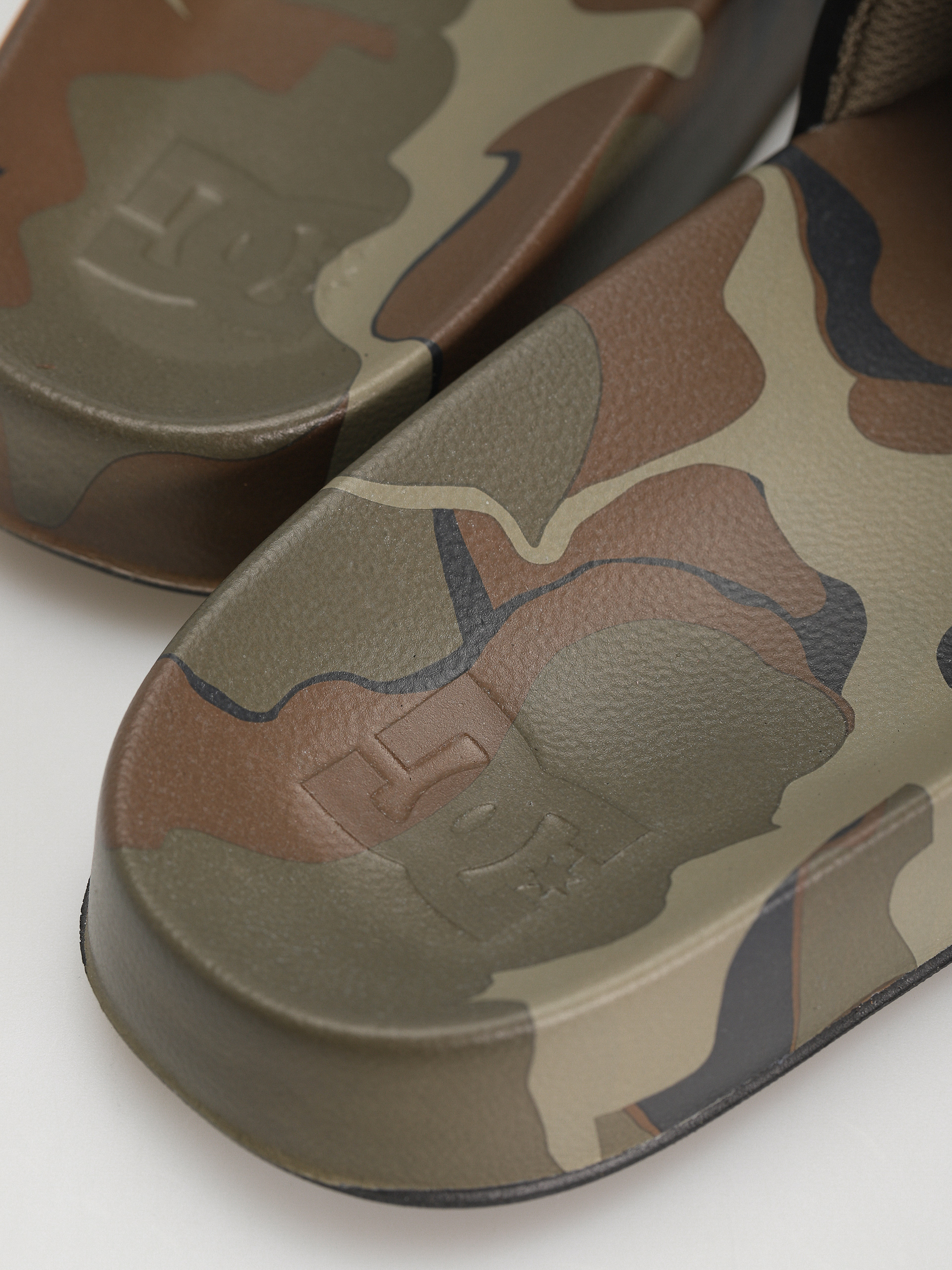 Klapki DC Dc Slide Se (white/black/camo)