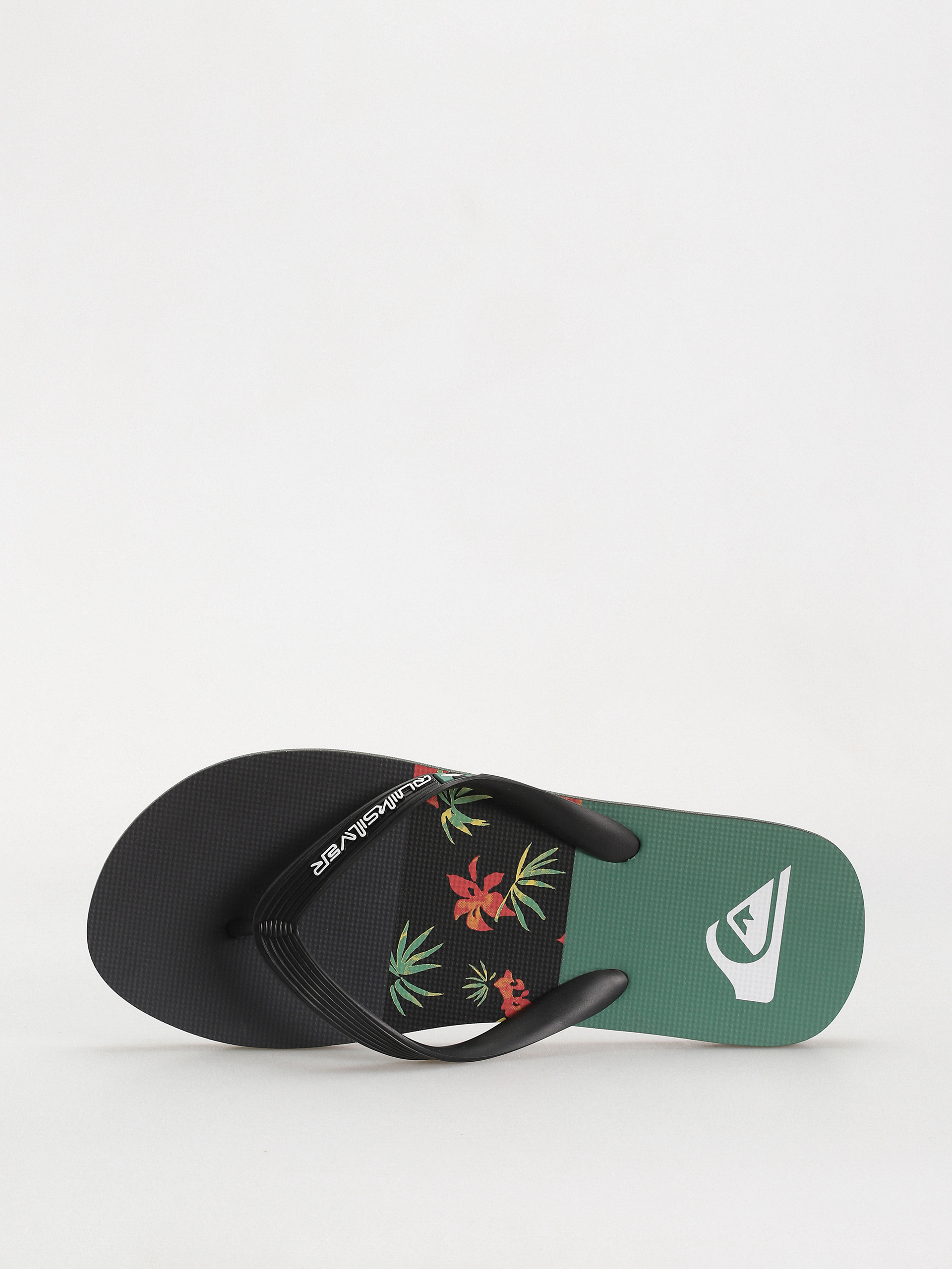 Japonki Quiksilver Molokai Stripe (black/black/green)