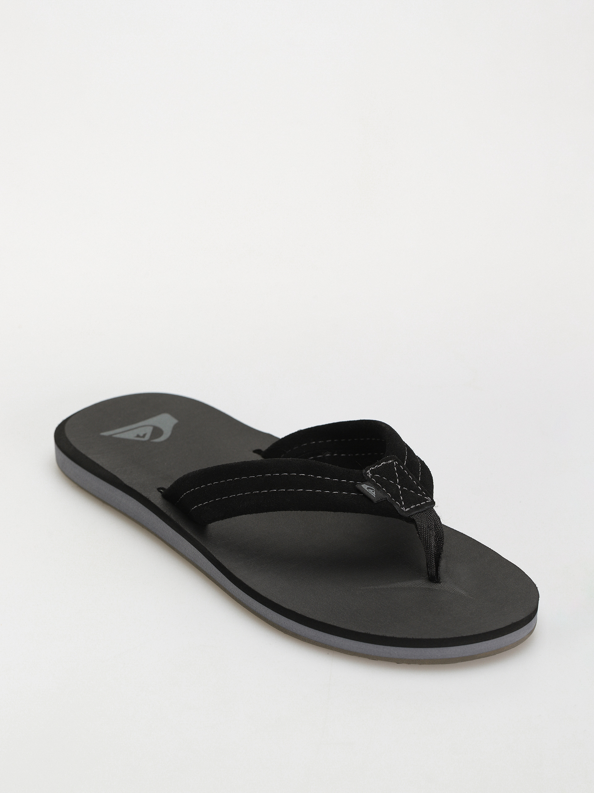 Japonki Quiksilver Carver Suede Core (black 1)