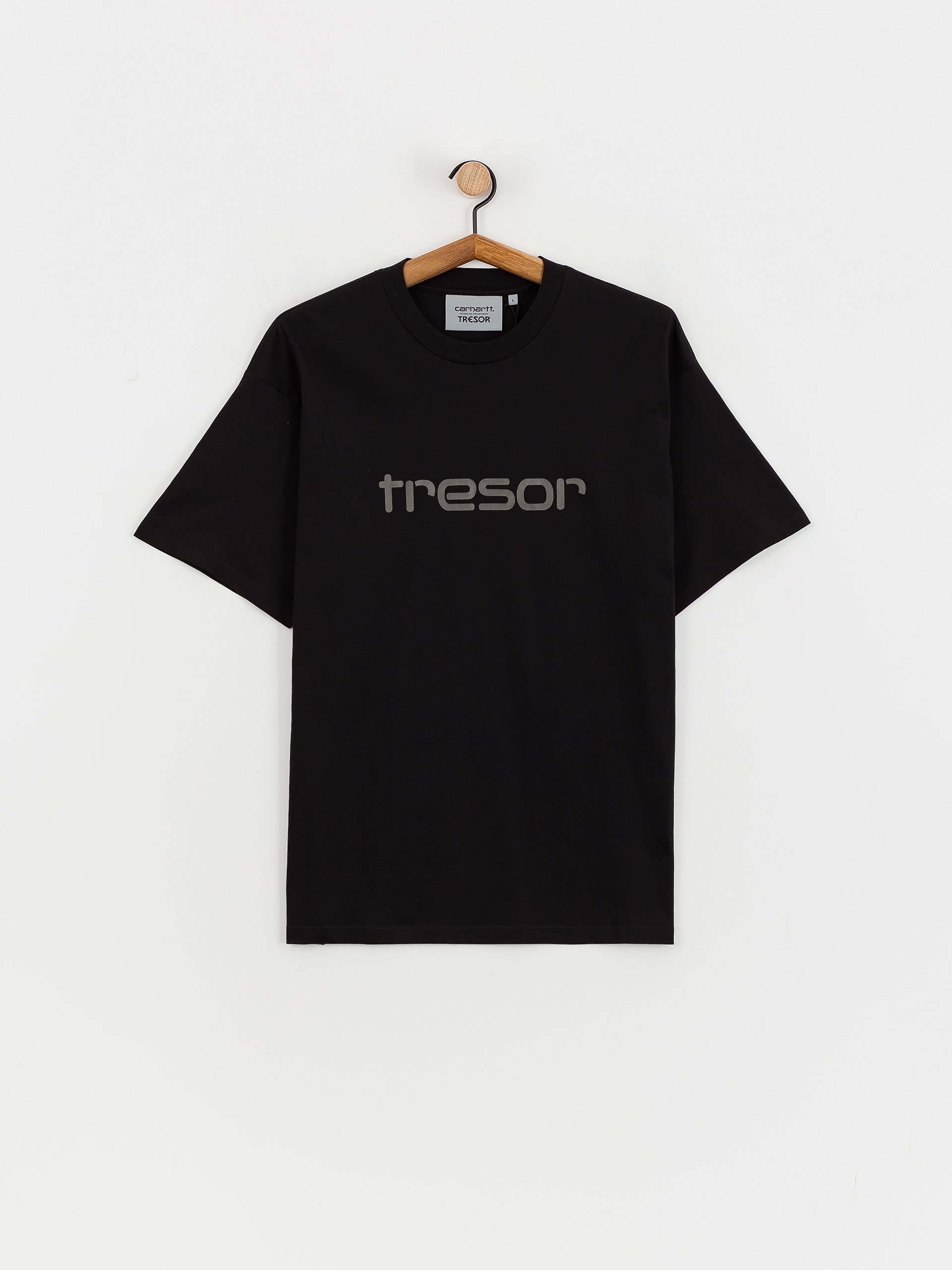 T-shirt Carhartt WIP X TRESOR Techno Alliance (black/dark grey reflective)