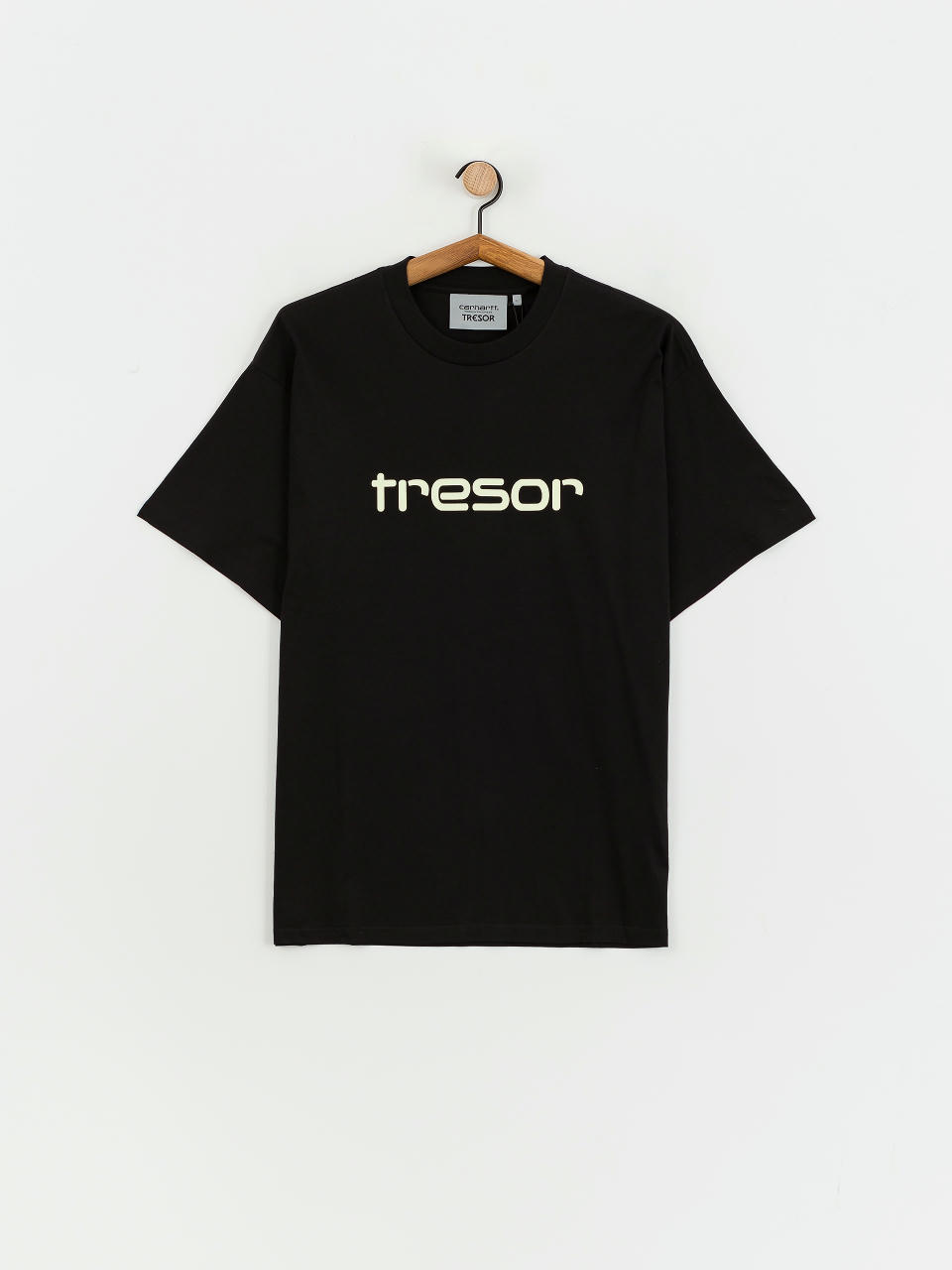 T-shirt Carhartt WIP X TRESOR Techno Alliance (black/glow green)