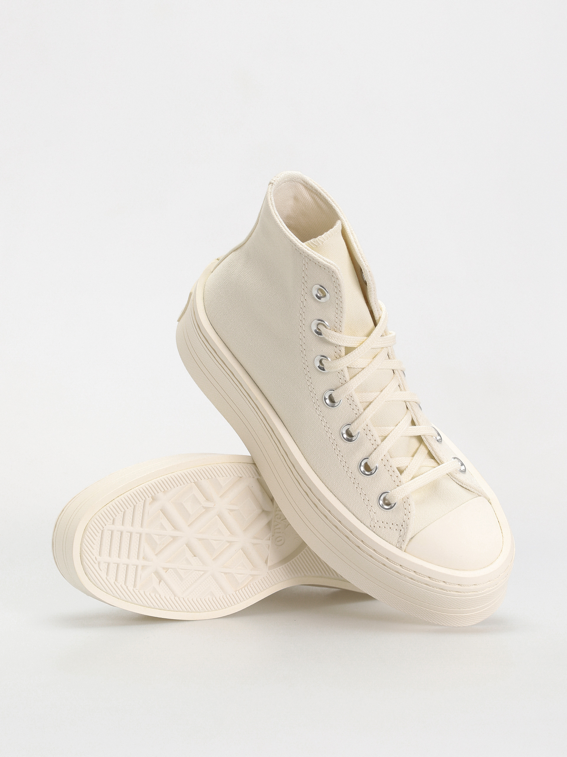 Trampki Converse Chuck Taylor All Star Modern Lift Hi Wmn (khaki/off white)