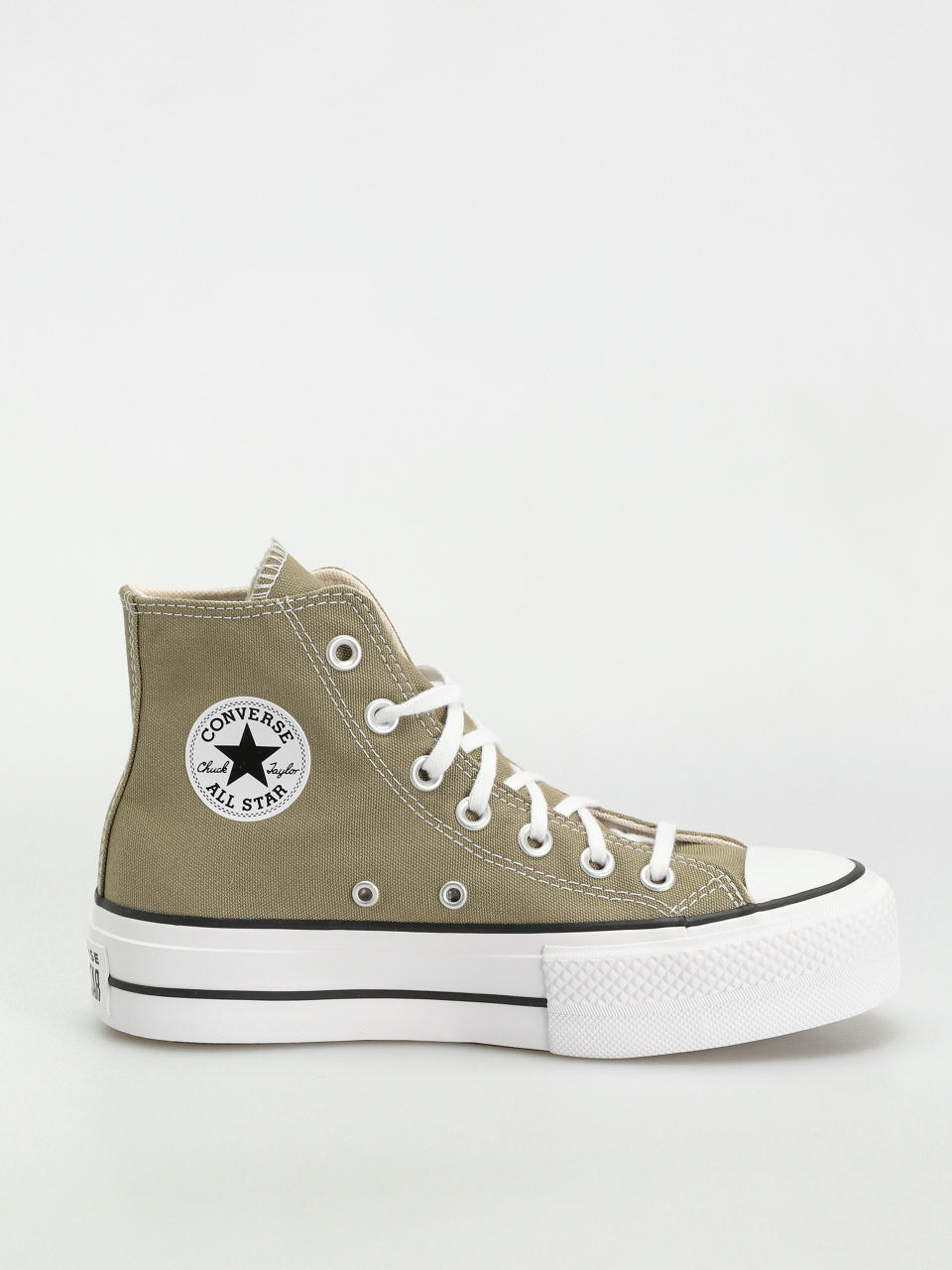 Trampki Converse Chuck Taylor All Star Lift Hi Wmn (olive/white)