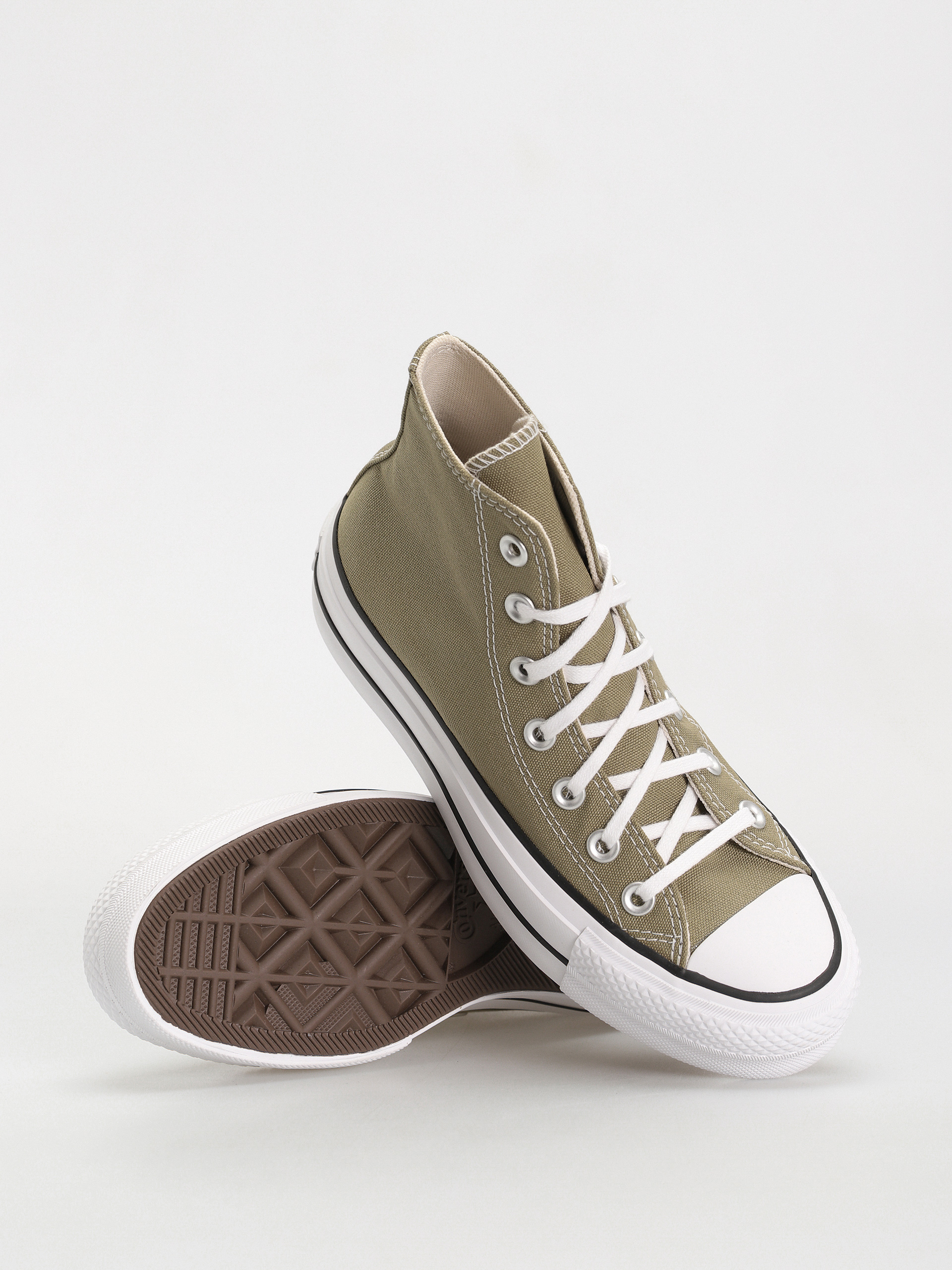 Trampki Converse Chuck Taylor All Star Lift Hi Wmn (olive/white)