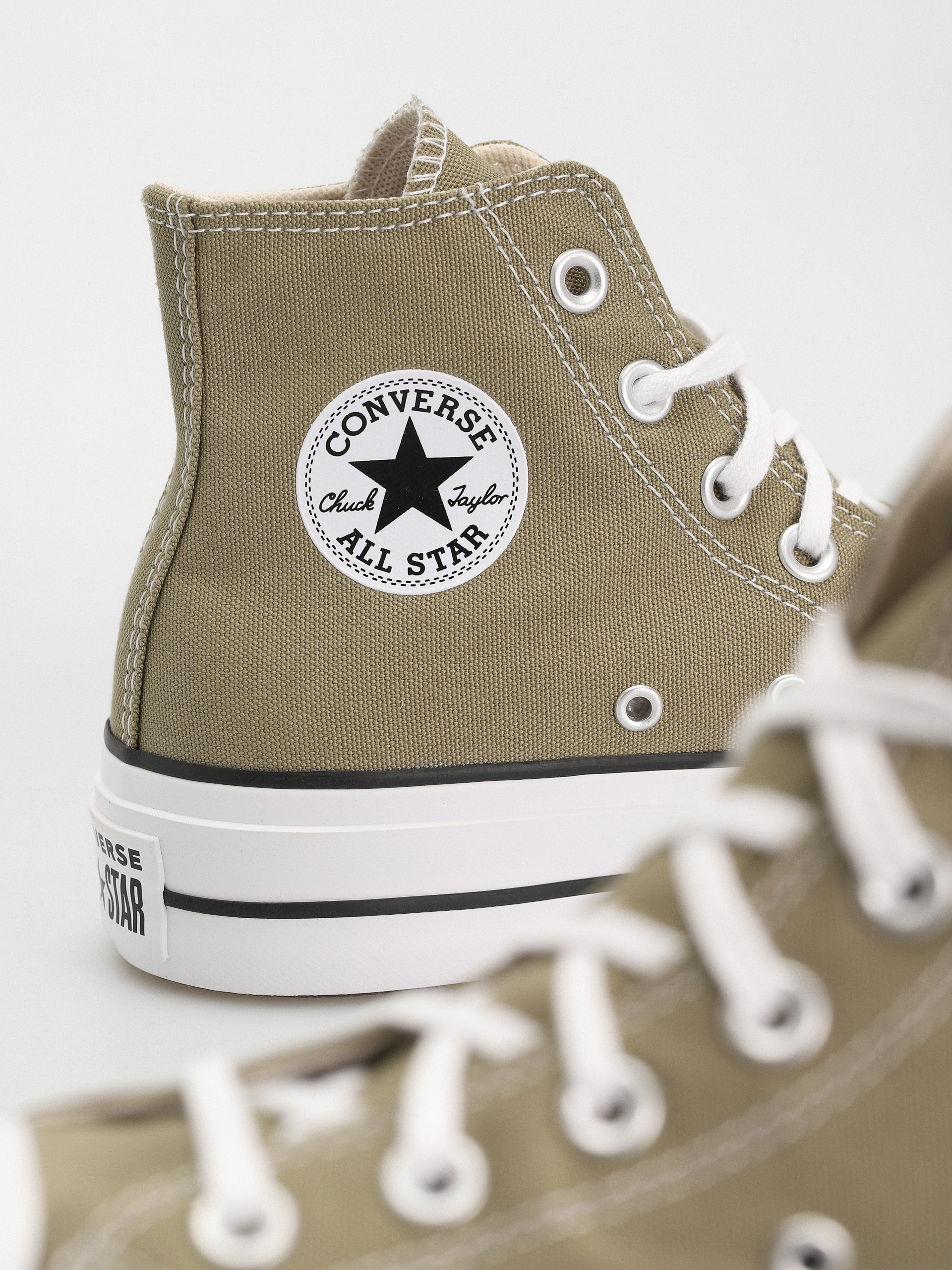 Trampki Converse Chuck Taylor All Star Lift Hi Wmn (olive/white)