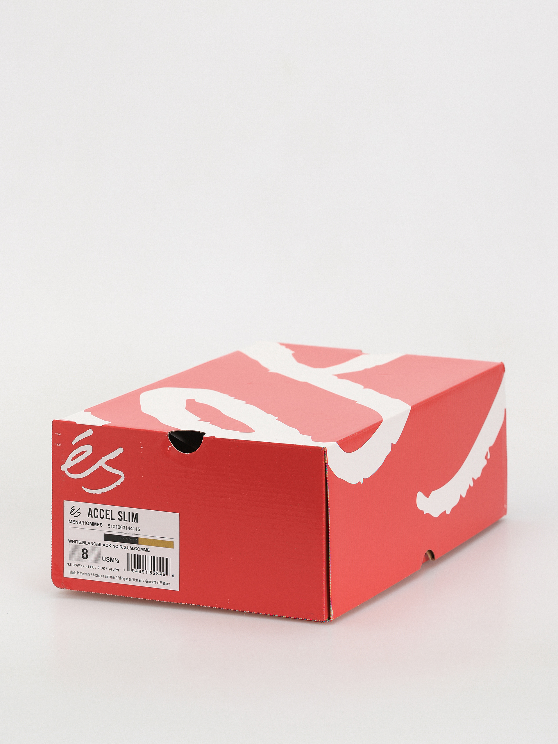 Buty eS Accel Slim (white/black/gum)