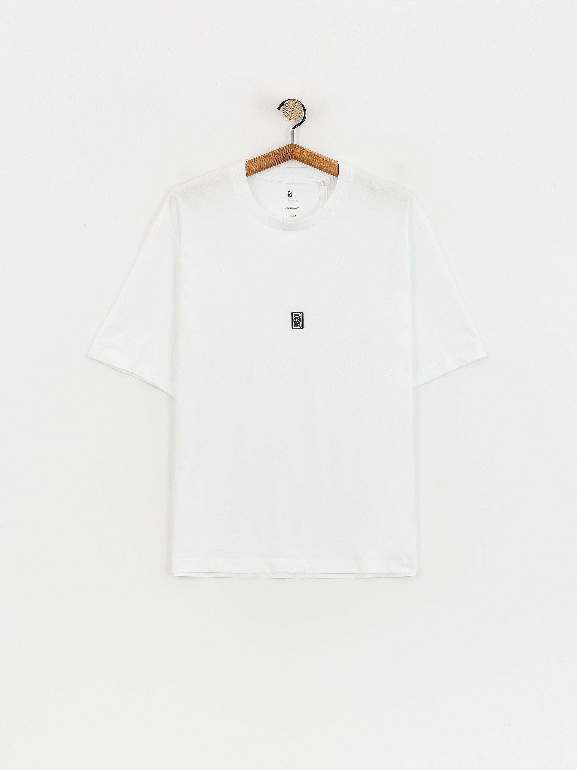 T-shirt Poetic Collective Rubber Patch (white)