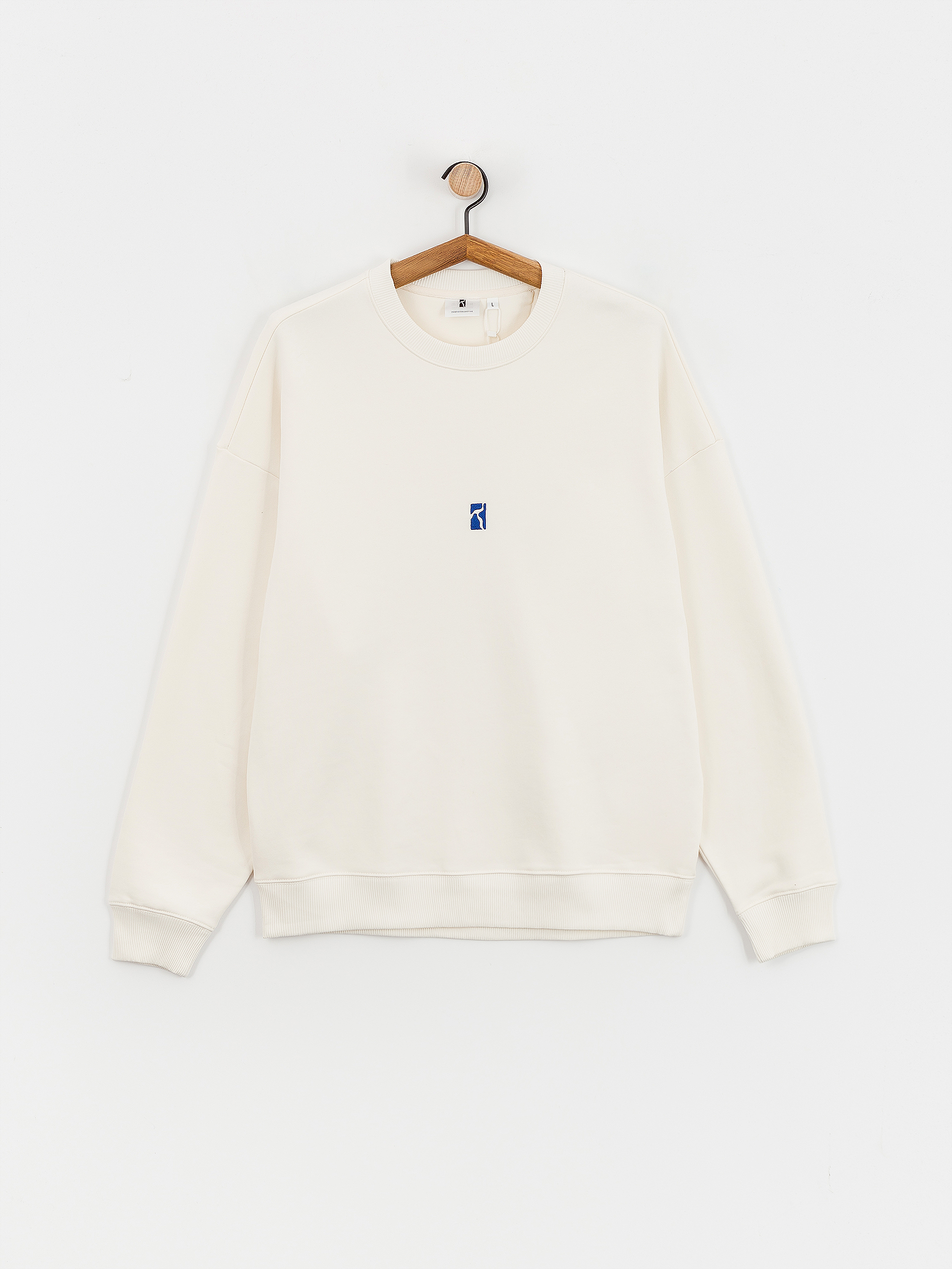 Bluza Poetic Collective Strokes Crewneck (ivory)