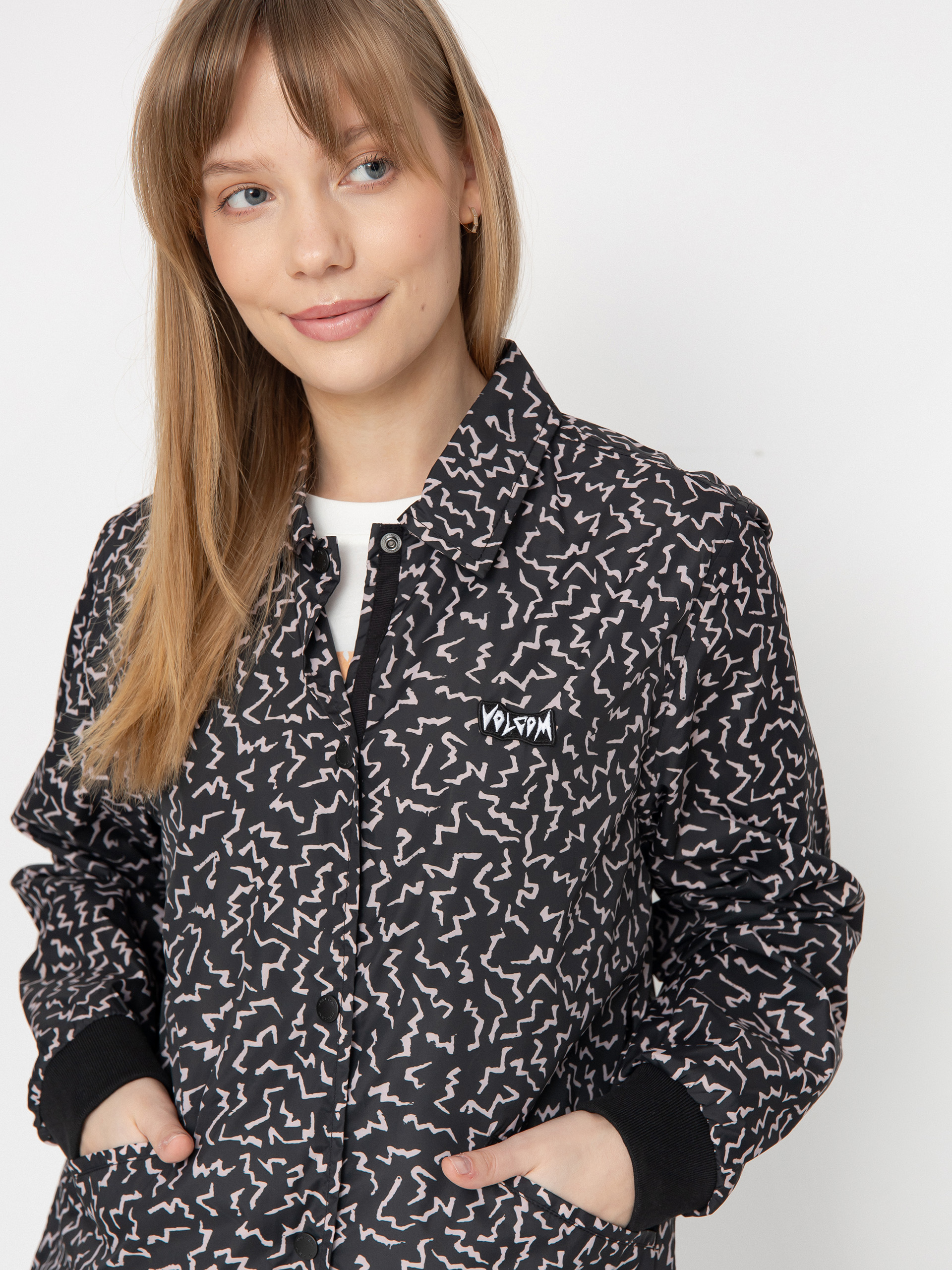 Kurtka Volcom Surfpunk Coach Wmn (black)