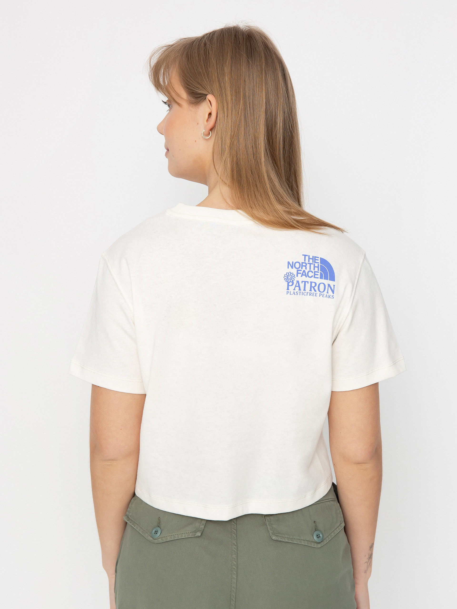 T-shirt The North Face Nature Wmn (white dune)