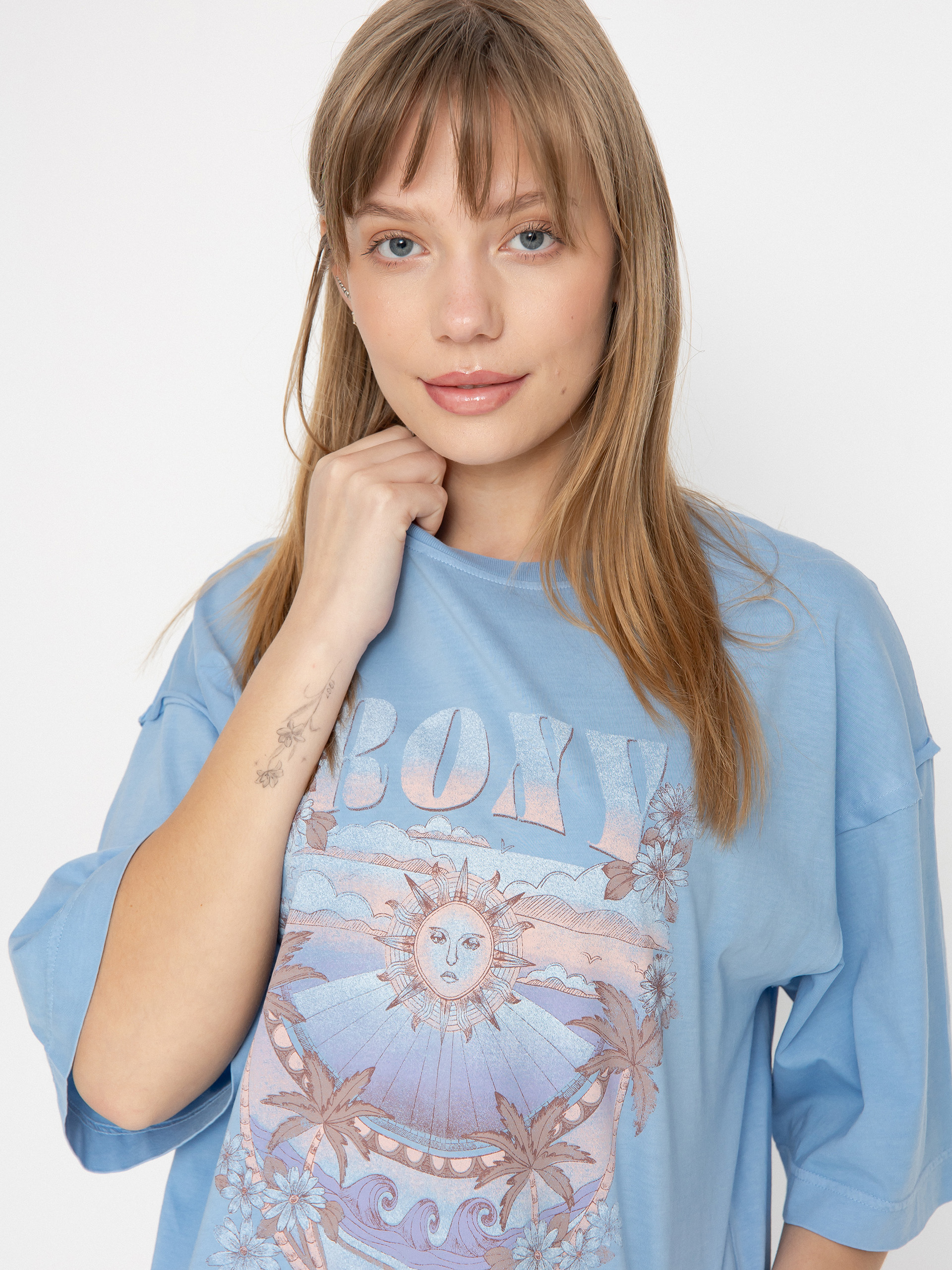 T-shirt Roxy Sweet Shine A Wmn (bel air blue)
