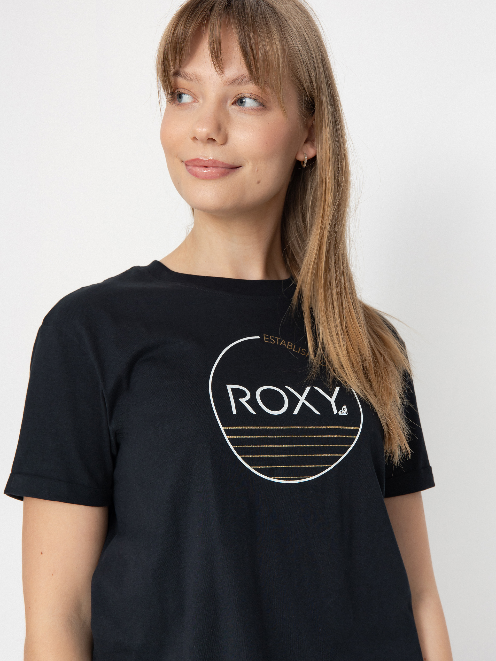 T-shirt Roxy Noon Ocean Wmn (anthracite)