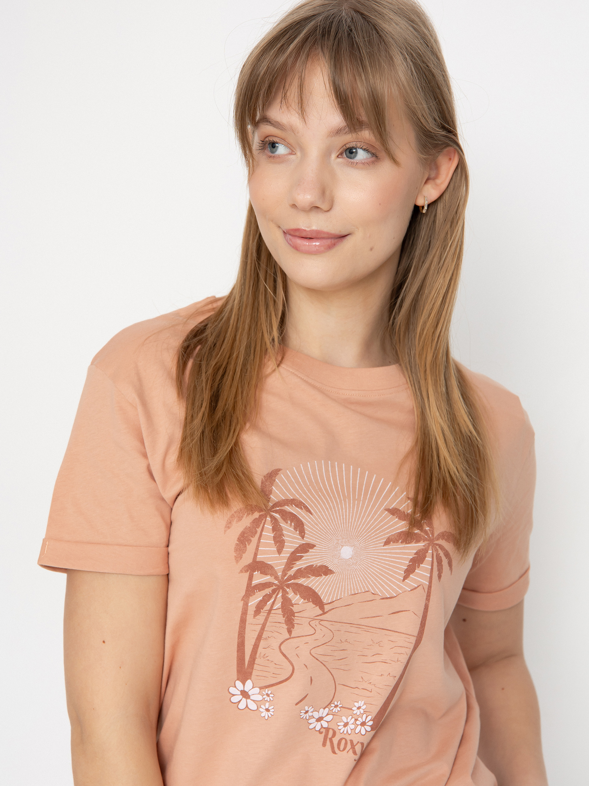 T-shirt Roxy Summer Fun C Wmn (cafe creme)