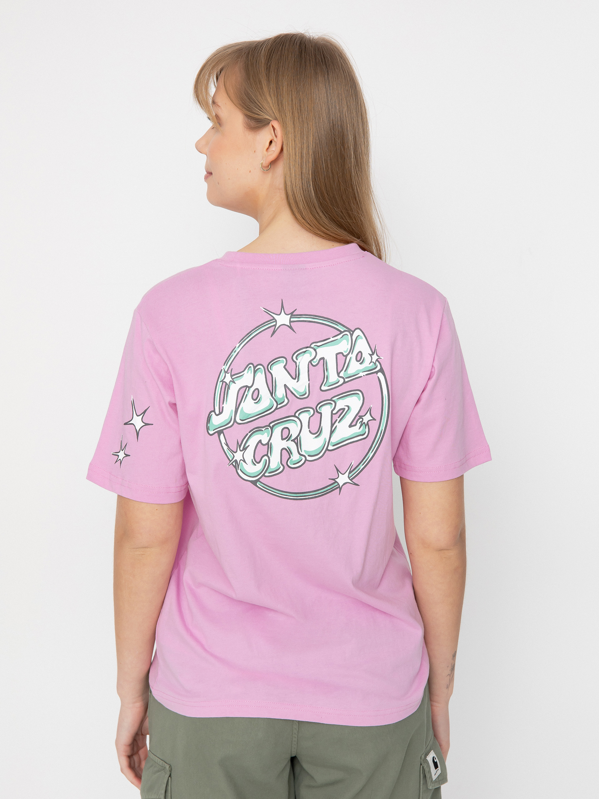 T-shirt Santa Cruz Glint Wmn (fondant pink)