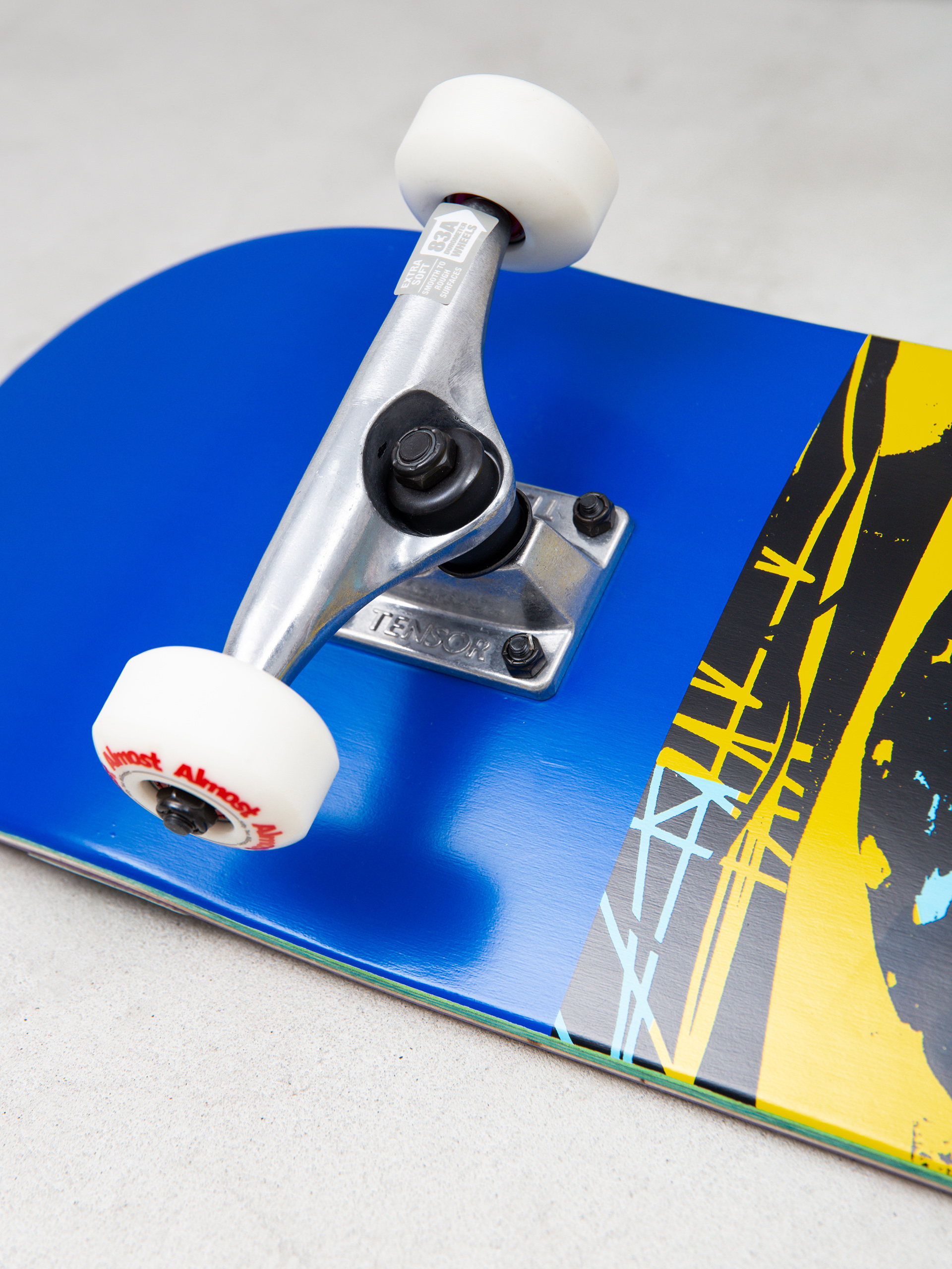 Deskorolka Almost Scum Punk Resin (navy/yellow/red)