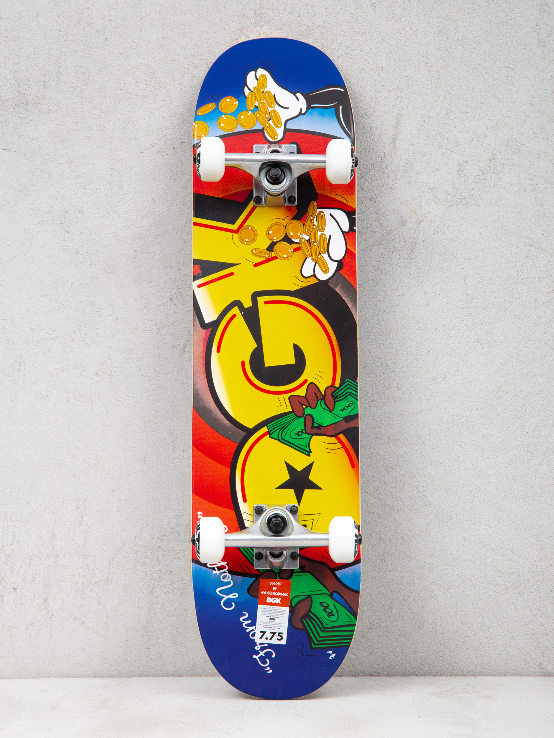 Deskorolka DGK Jackpot (navy/red)