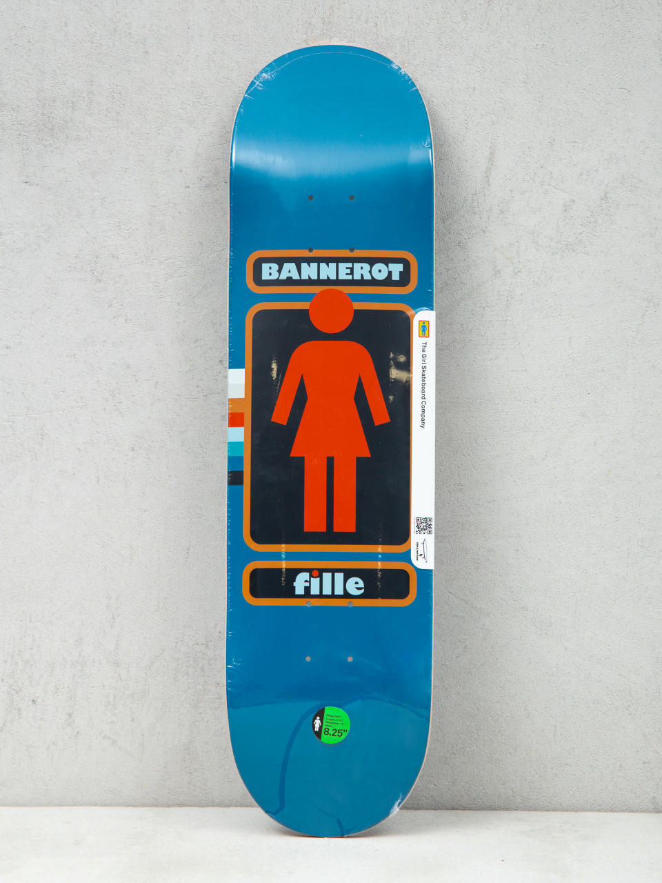 Deck Girl Skateboard Bannerot 93 Til (blue/orange)