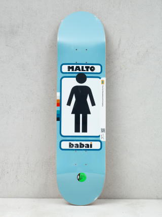 Deck Girl Skateboard Malto 93 Til (light blue/black)