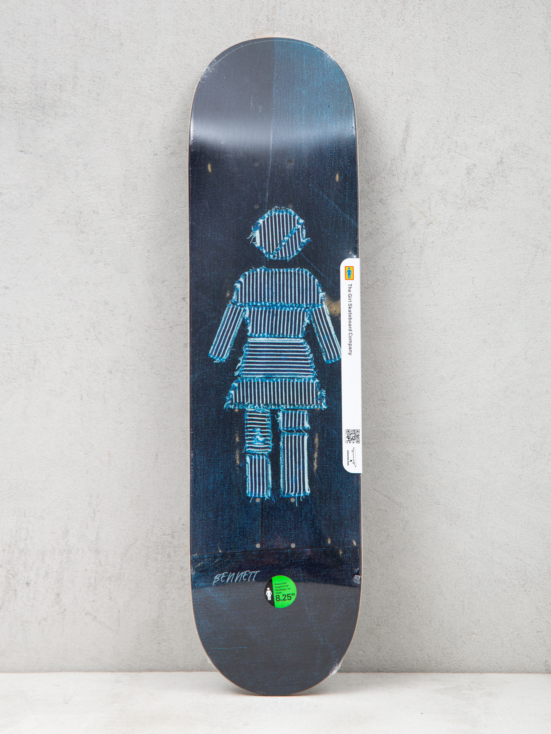Deck Girl Skateboard Bennett Scraps (navy)