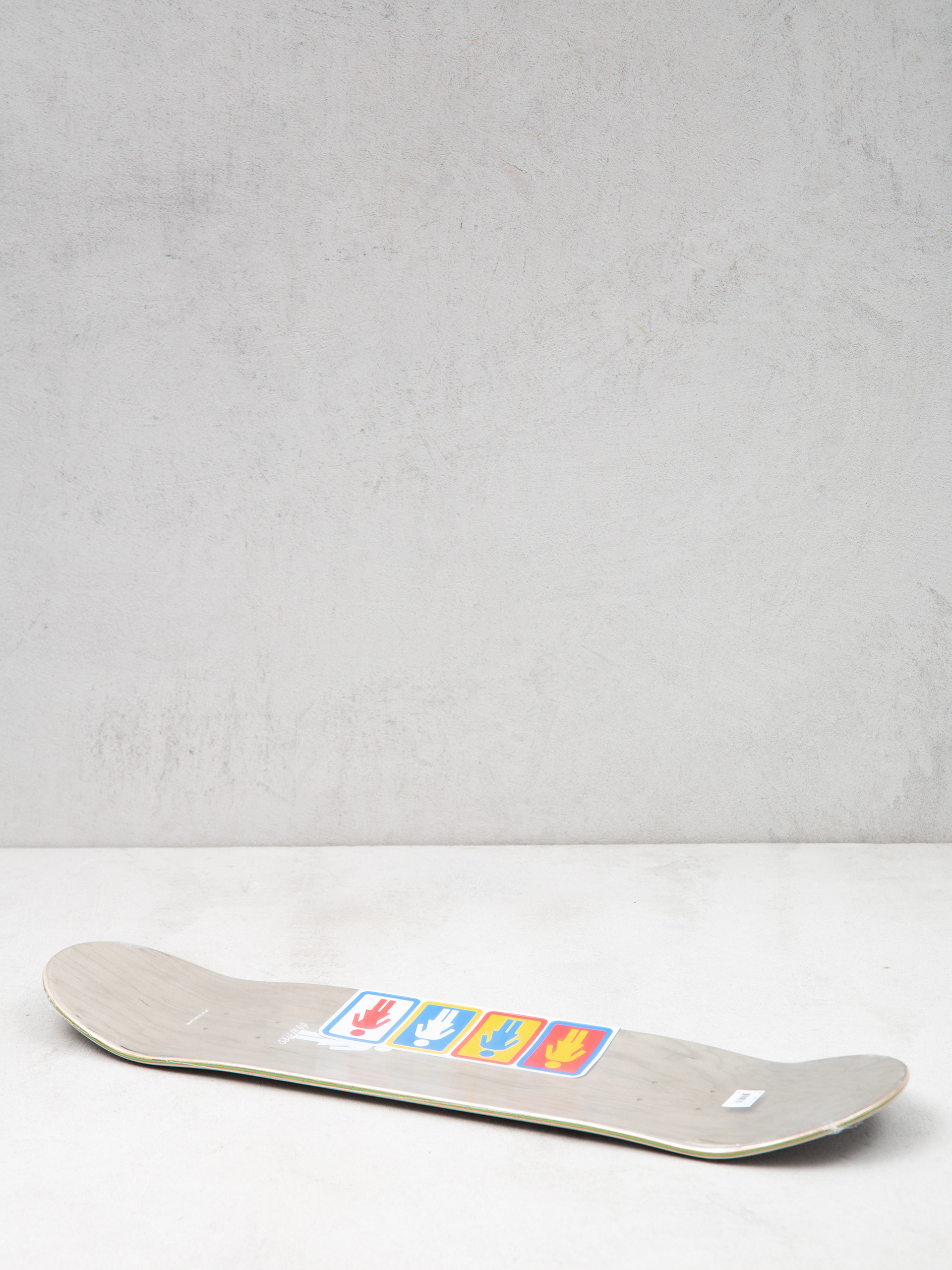 Deck Girl Skateboard Howard Scraps (white/black)