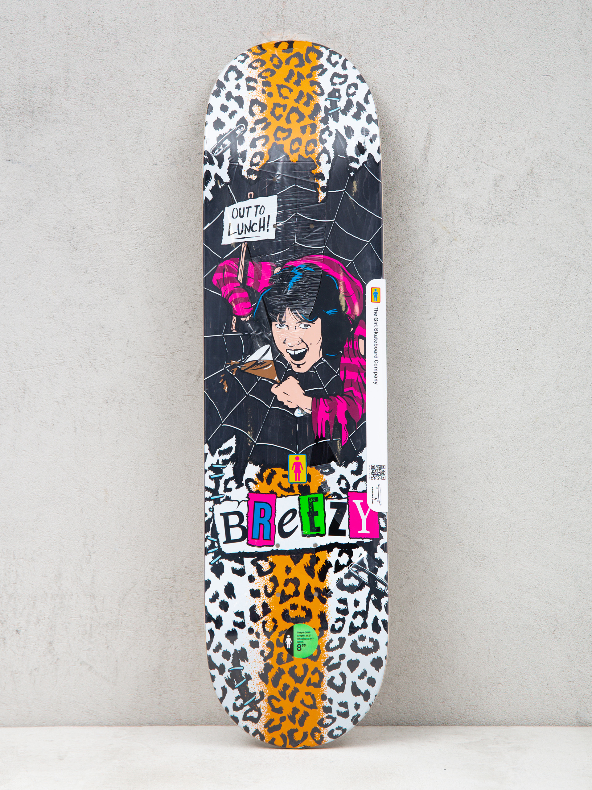 Deck Girl Skateboard Mccrank Hello Kitty (white)