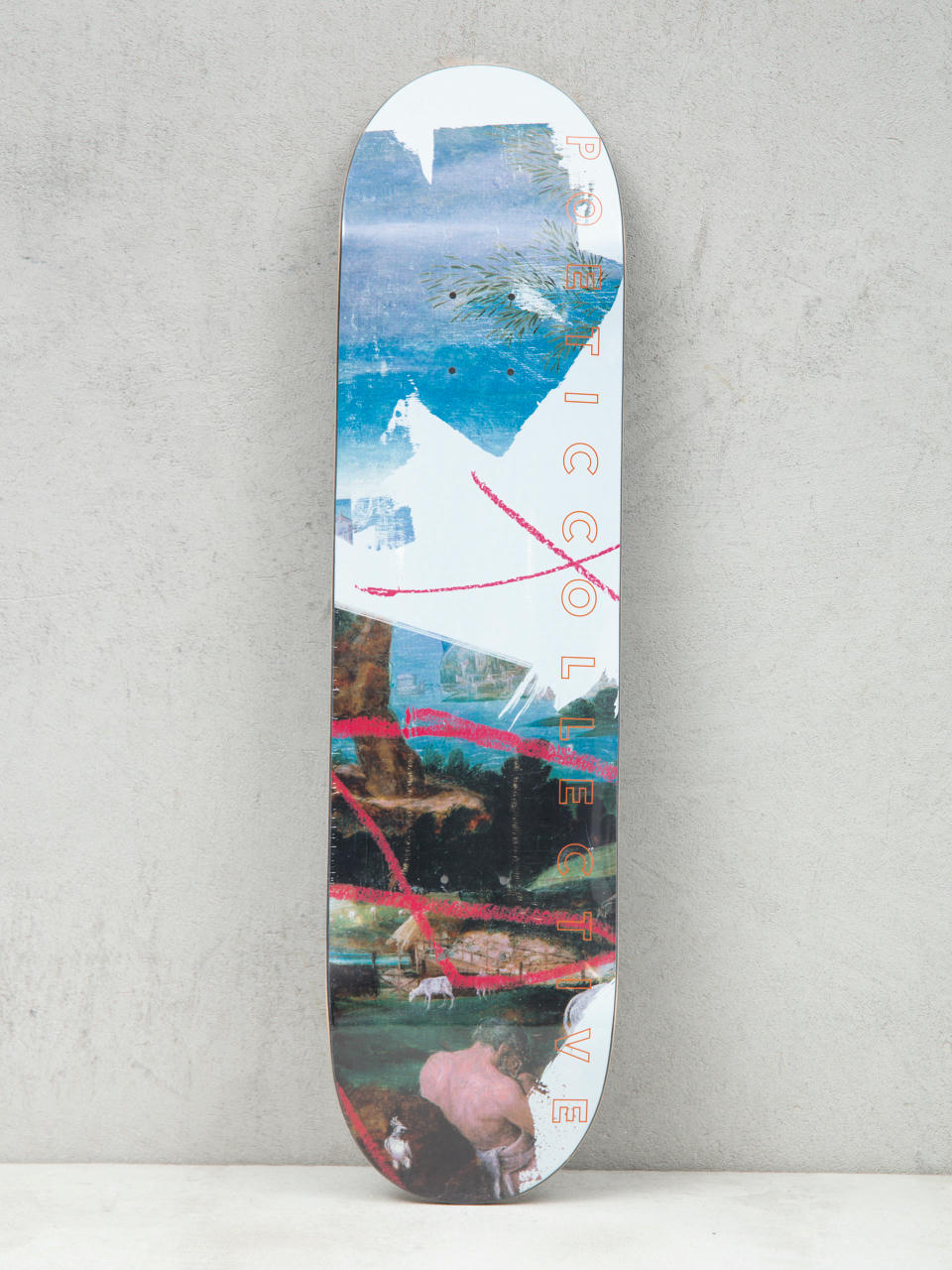 Deck Poetic Collective Red Strokes MC (white/multi)