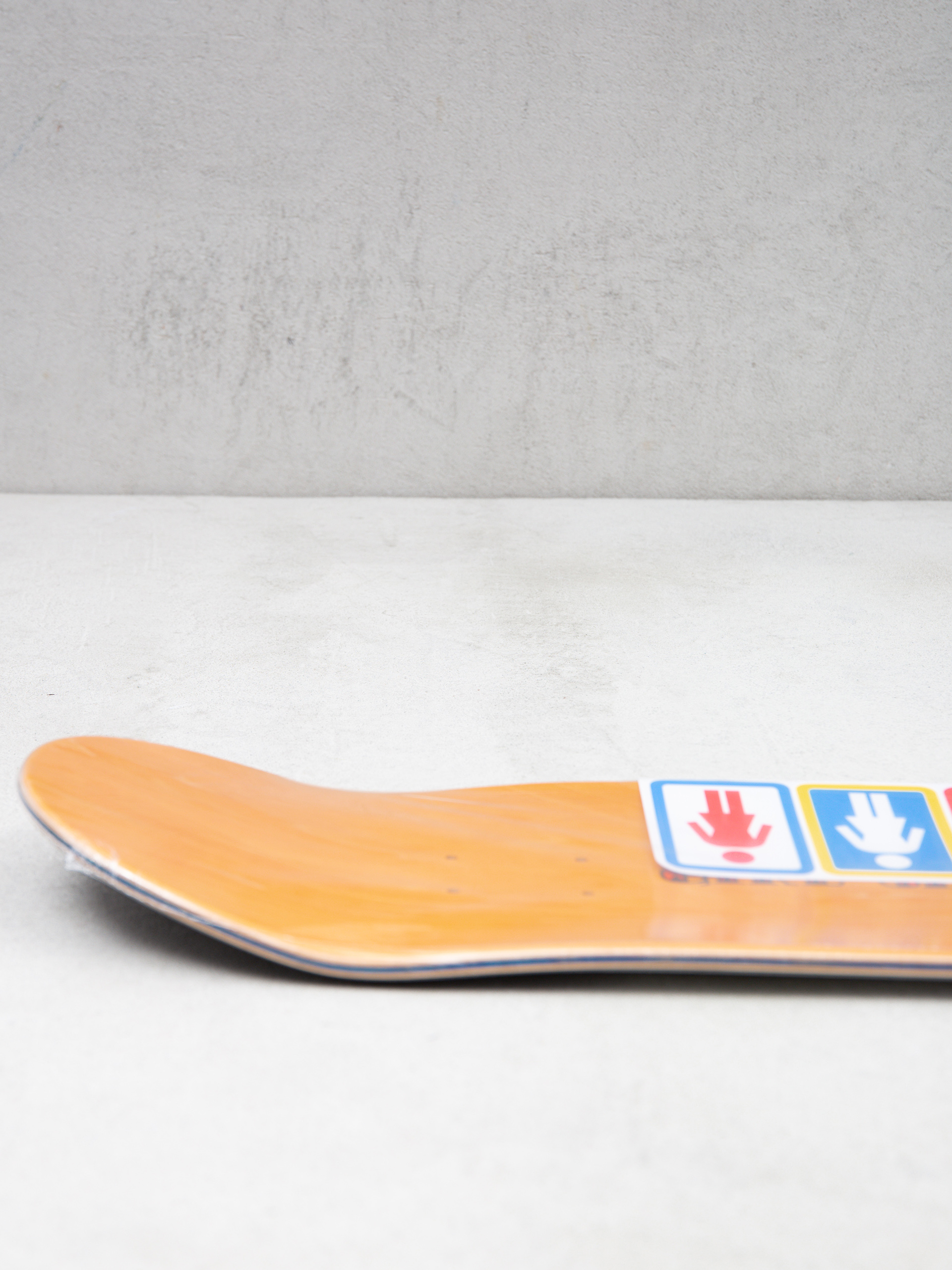 Deck Girl Skateboard Gass Mans Ruin (white/black/yellow)