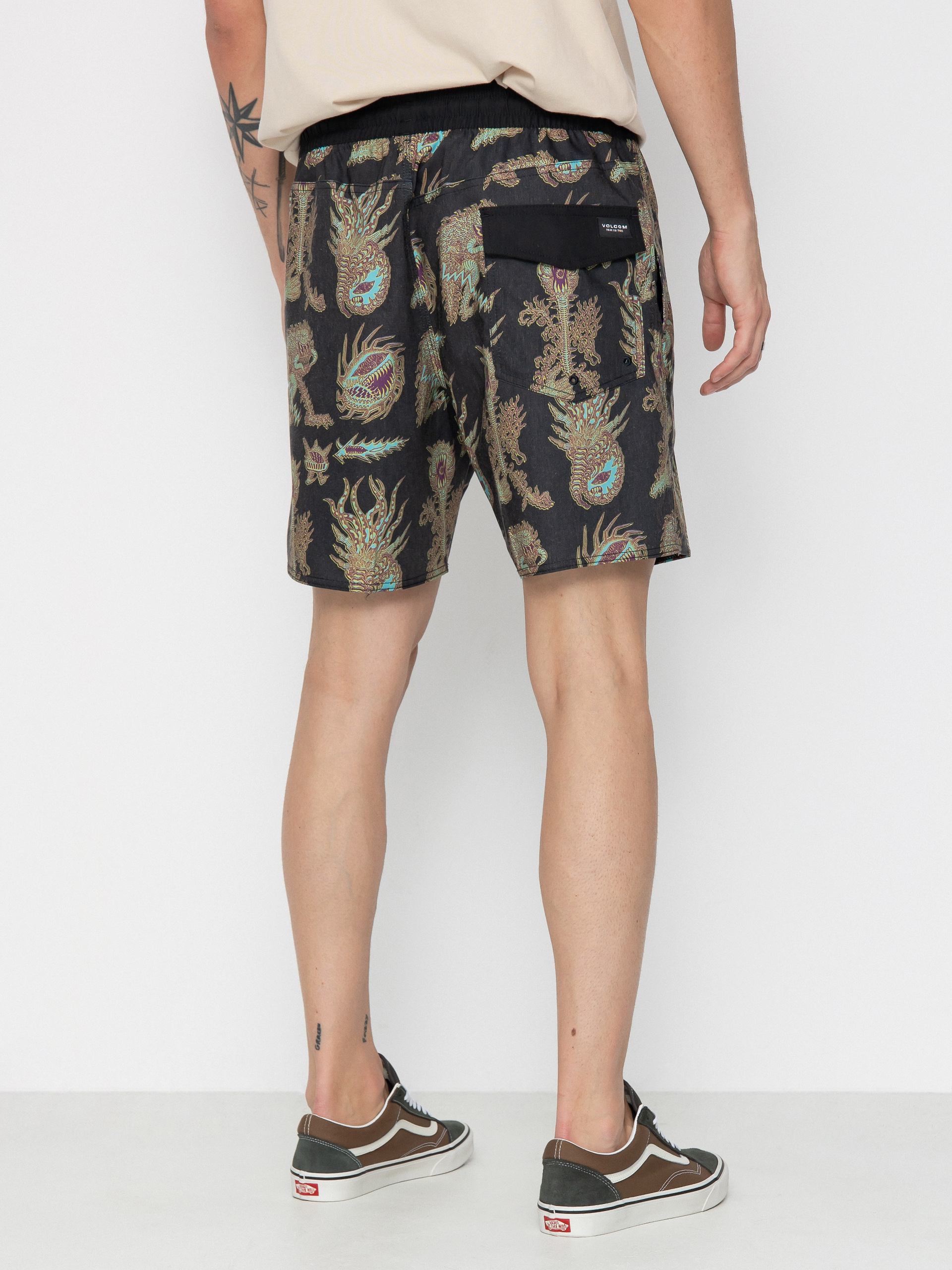 Szorty Volcom Fa Tetsunori 17 (black)