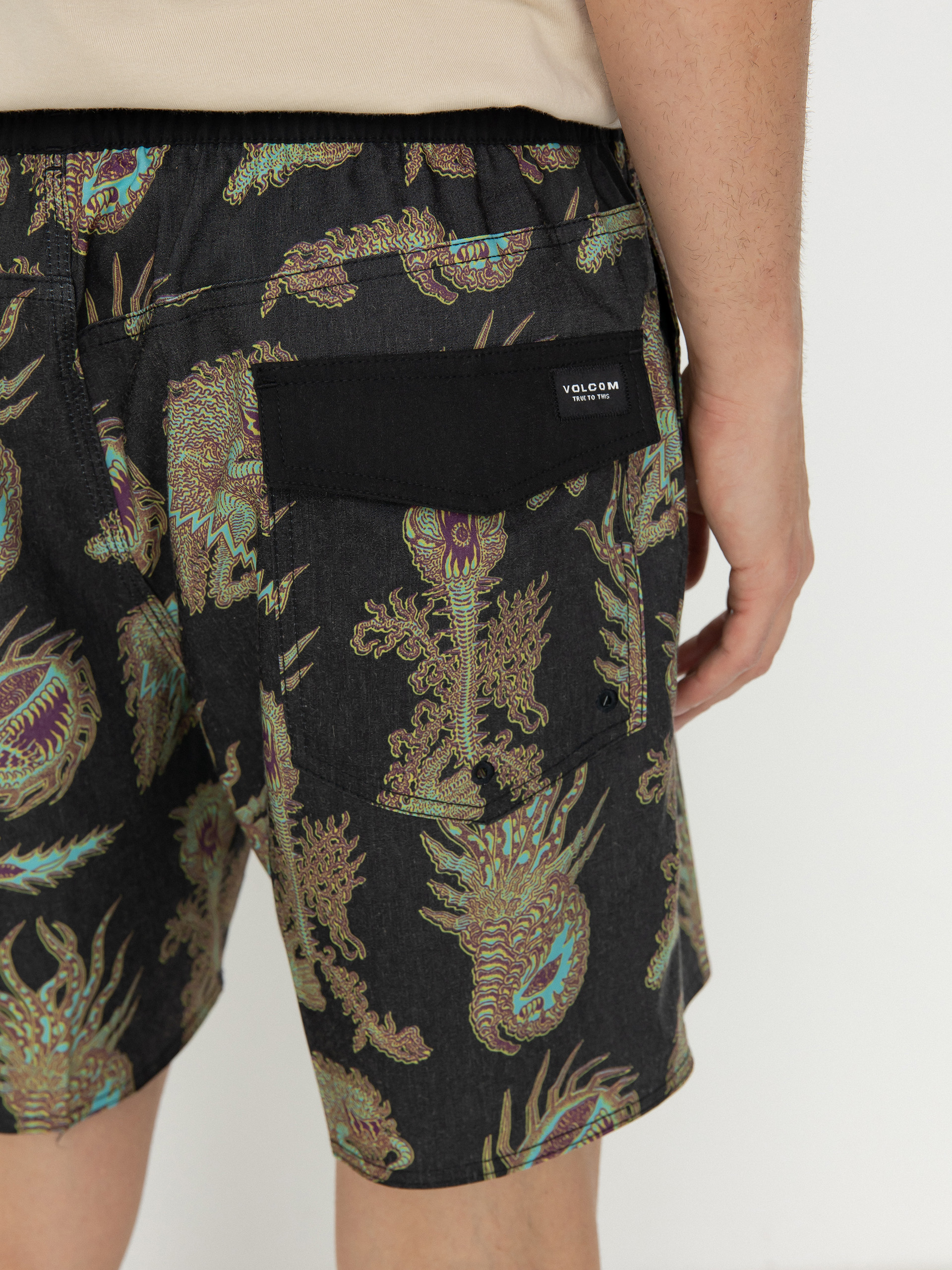 Szorty Volcom Fa Tetsunori 17 (black)