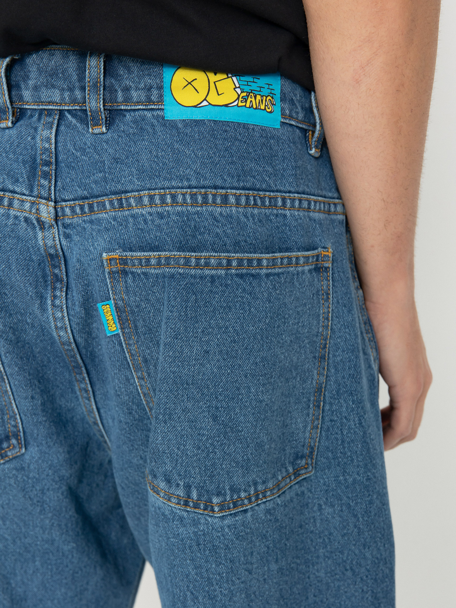 Spodnie Raw Hide Skateboards OG Jeans (denim blue)