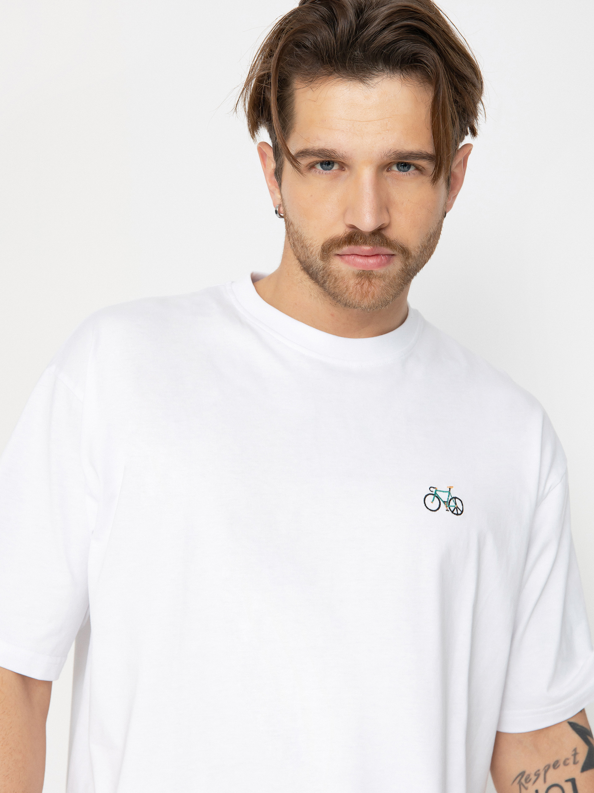 T-shirt Iriedaily Peaceride Emb (white)