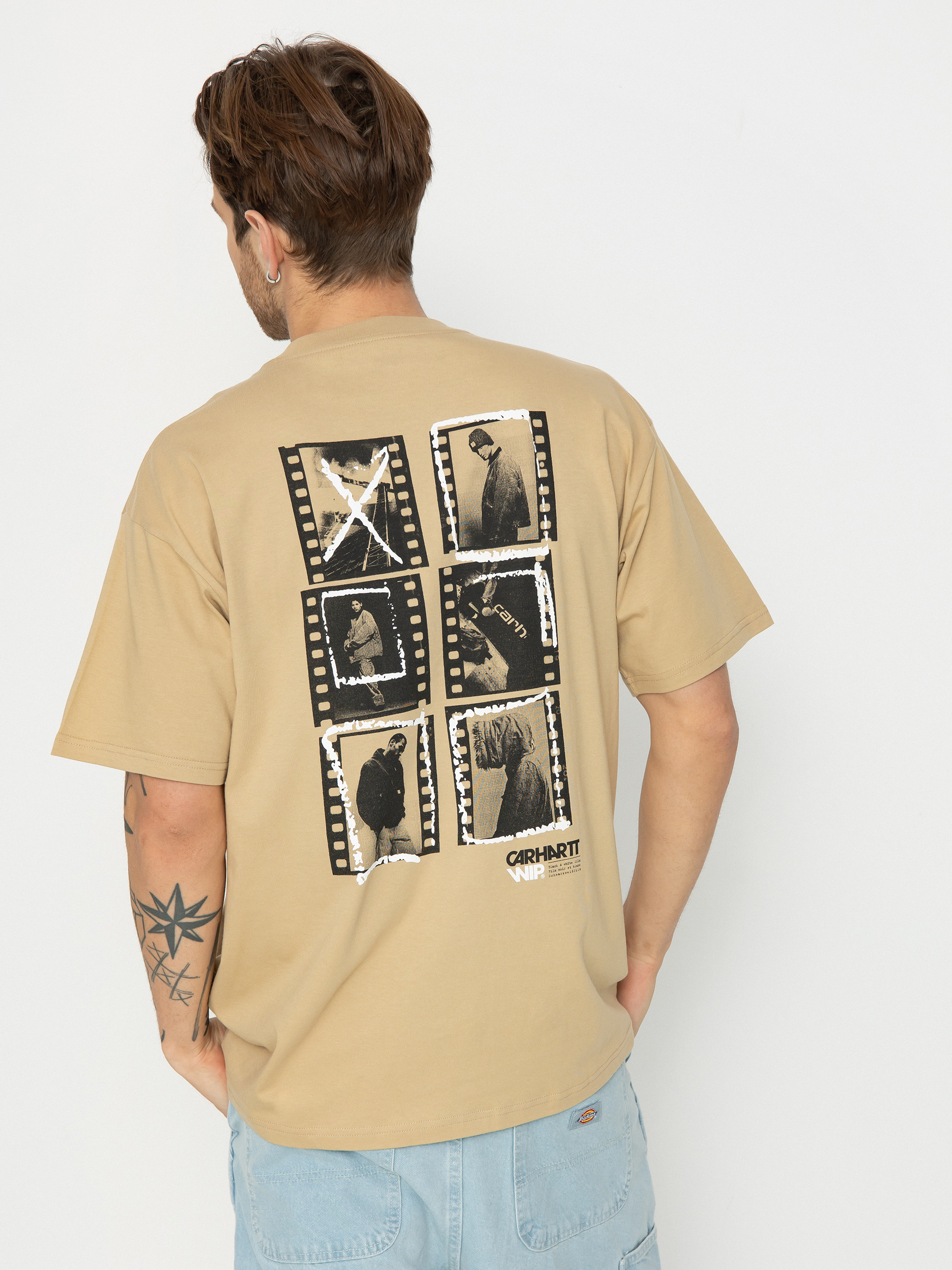T-shirt Carhartt WIP Contact Sheet (sable)