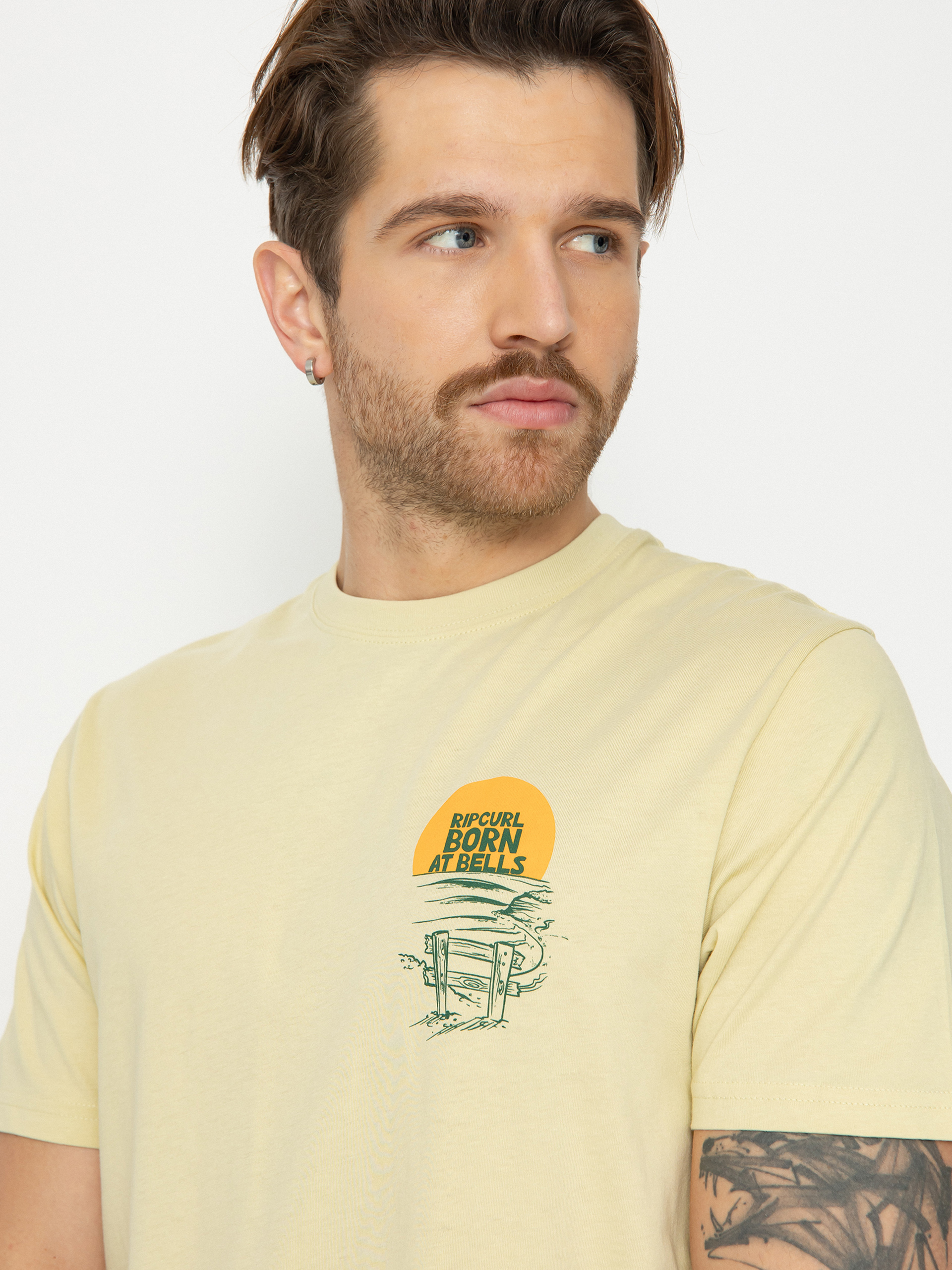 T-shirt Rip Curl Keep On Trucking (vintage yellow)