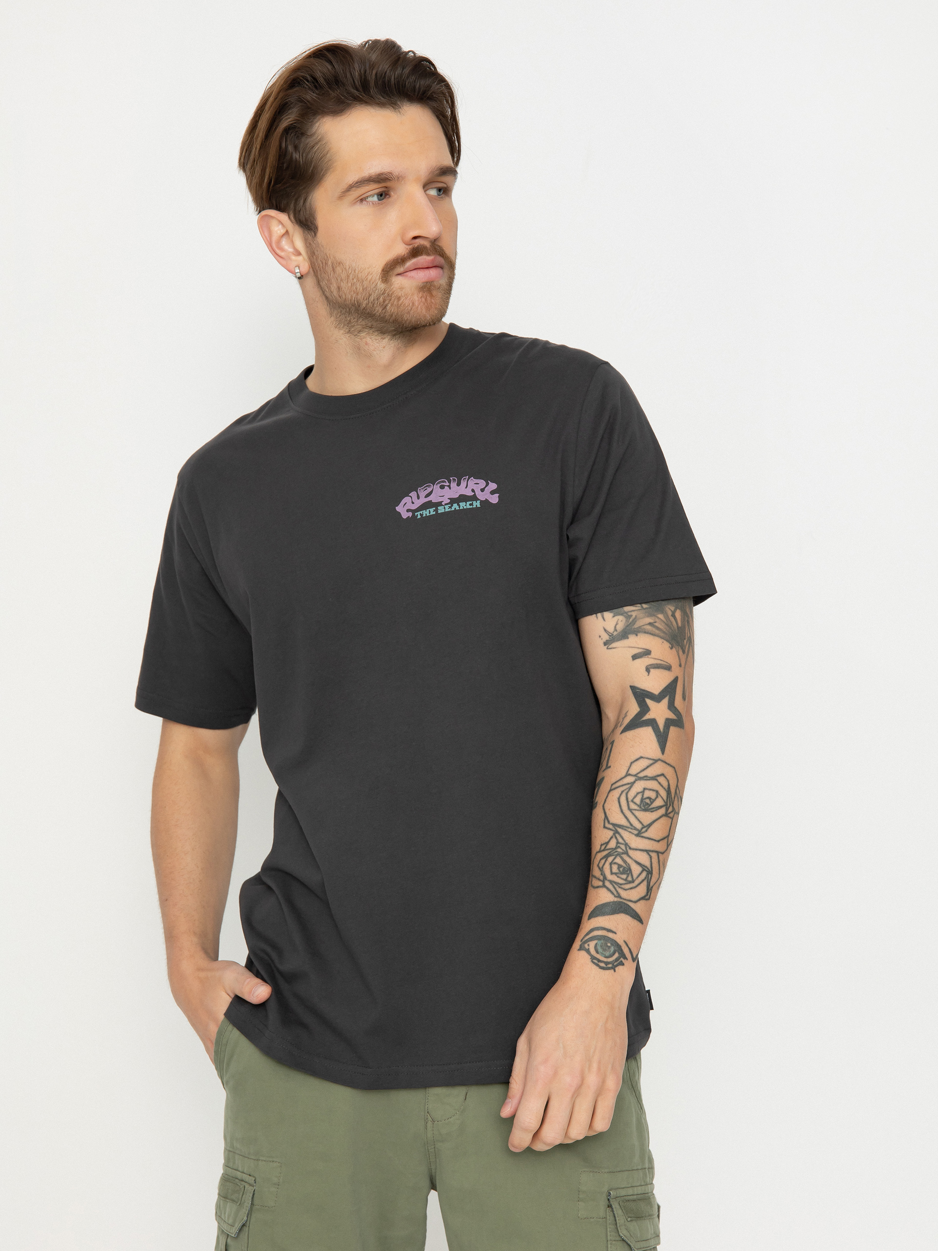T-shirt Rip Curl The Sphinx (washed black)
