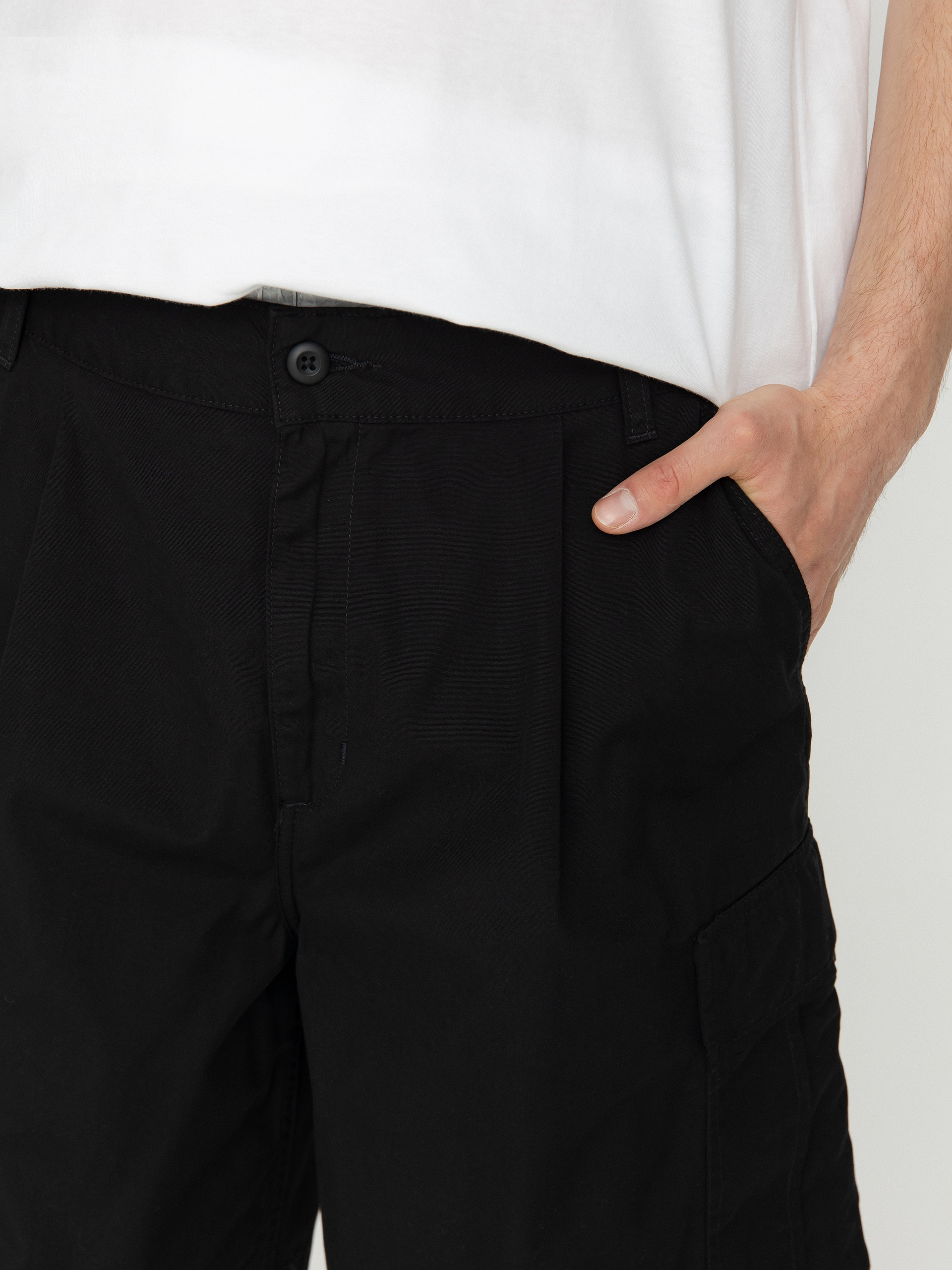 Szorty Carhartt WIP Cole Cargo (black)