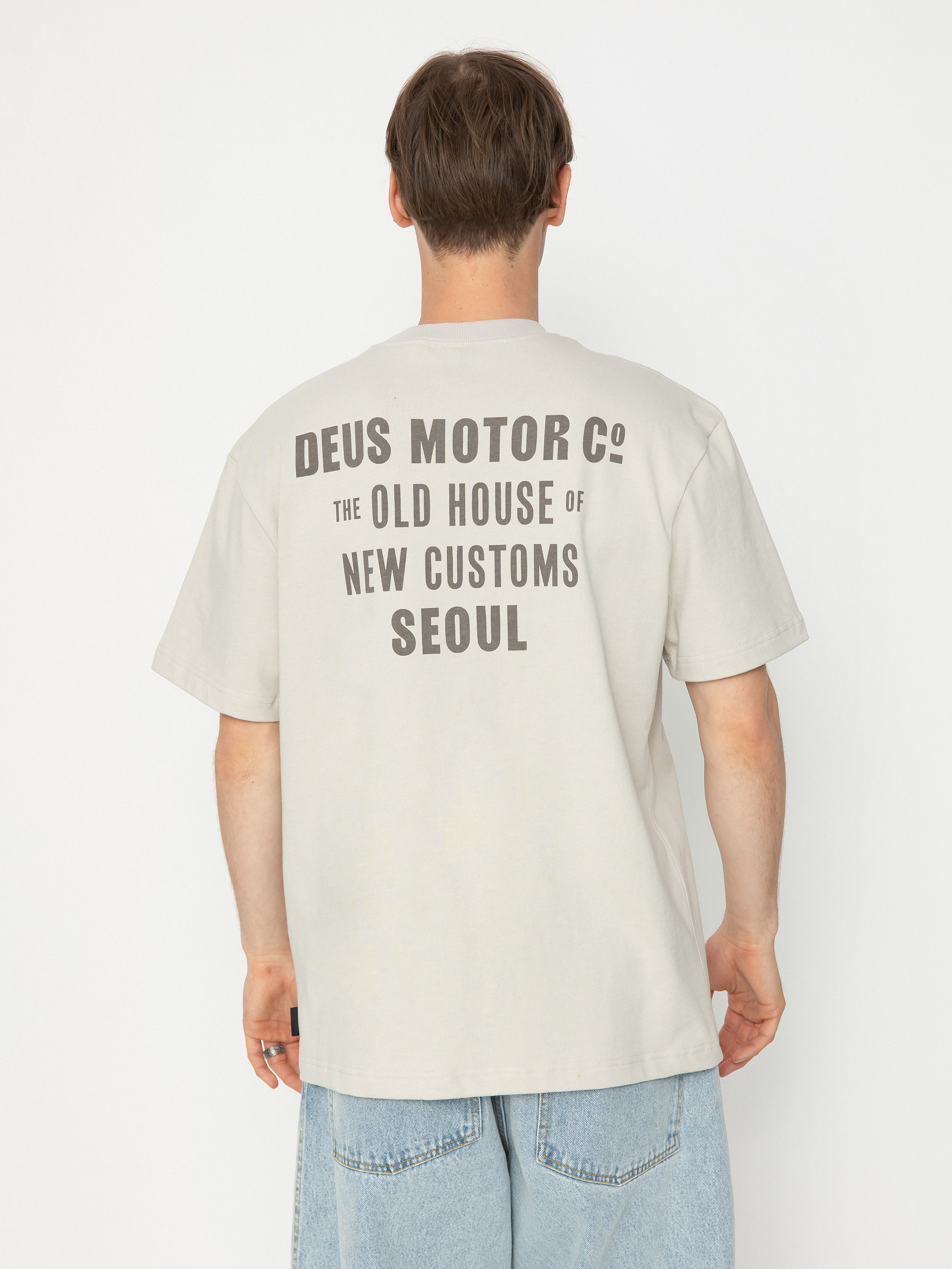 T-shirt Deus Ex Machina Old Customs (dirty white)