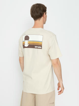 T-shirt Rip Curl Surf Revivial Peaking (vintage white)