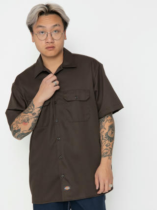 Koszula Dickies Work Shirt (dark brown)