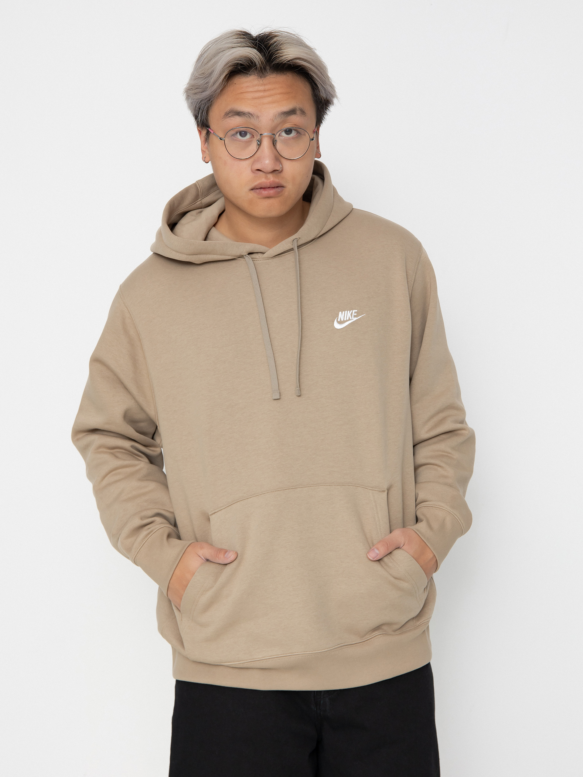 Bluza z kapturem Nike SB Club HD (khaki/khaki/white)